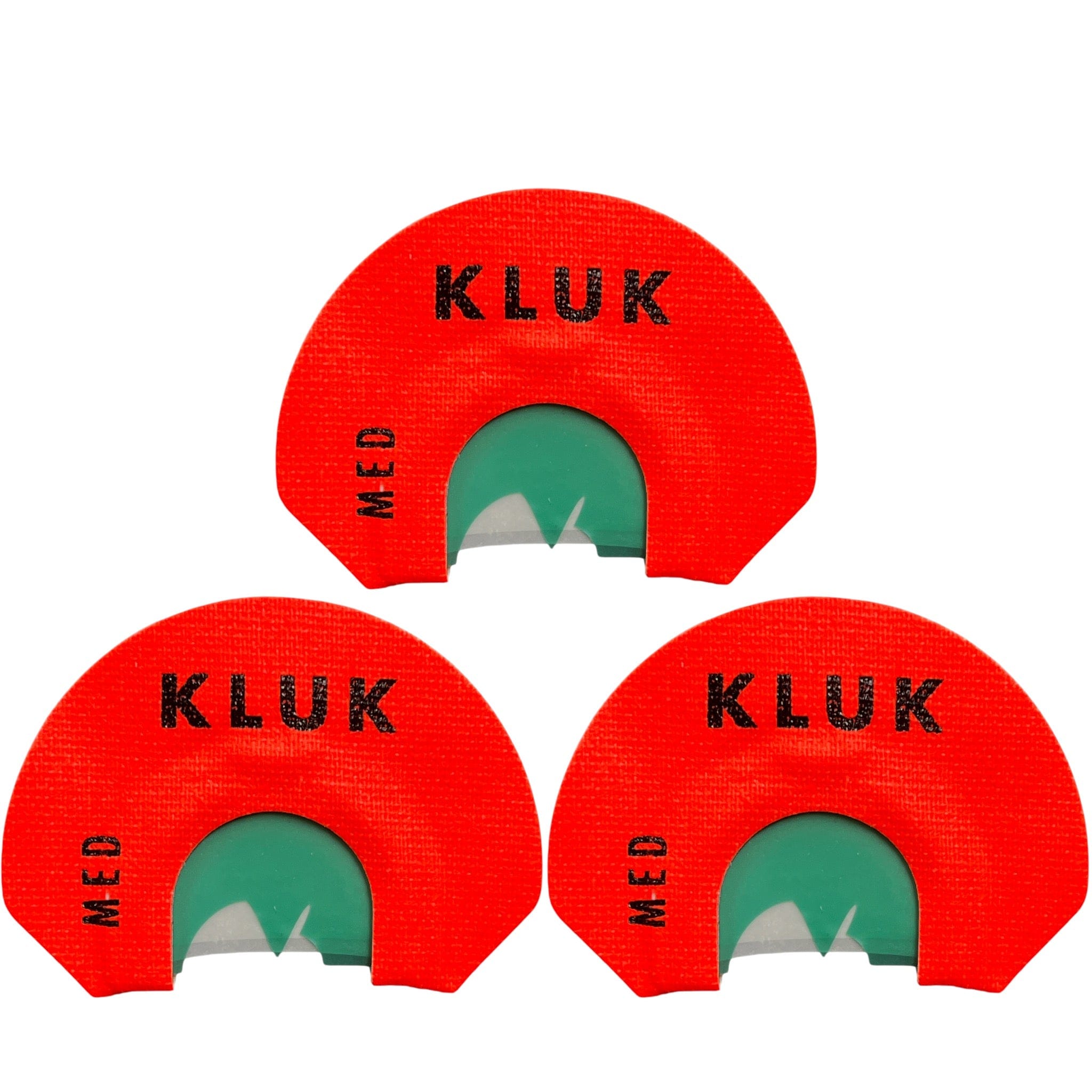 KLUK Custom Calls Turkey Mouth Call Medium Stretch / 3-Pack SWEET PETE COMBO