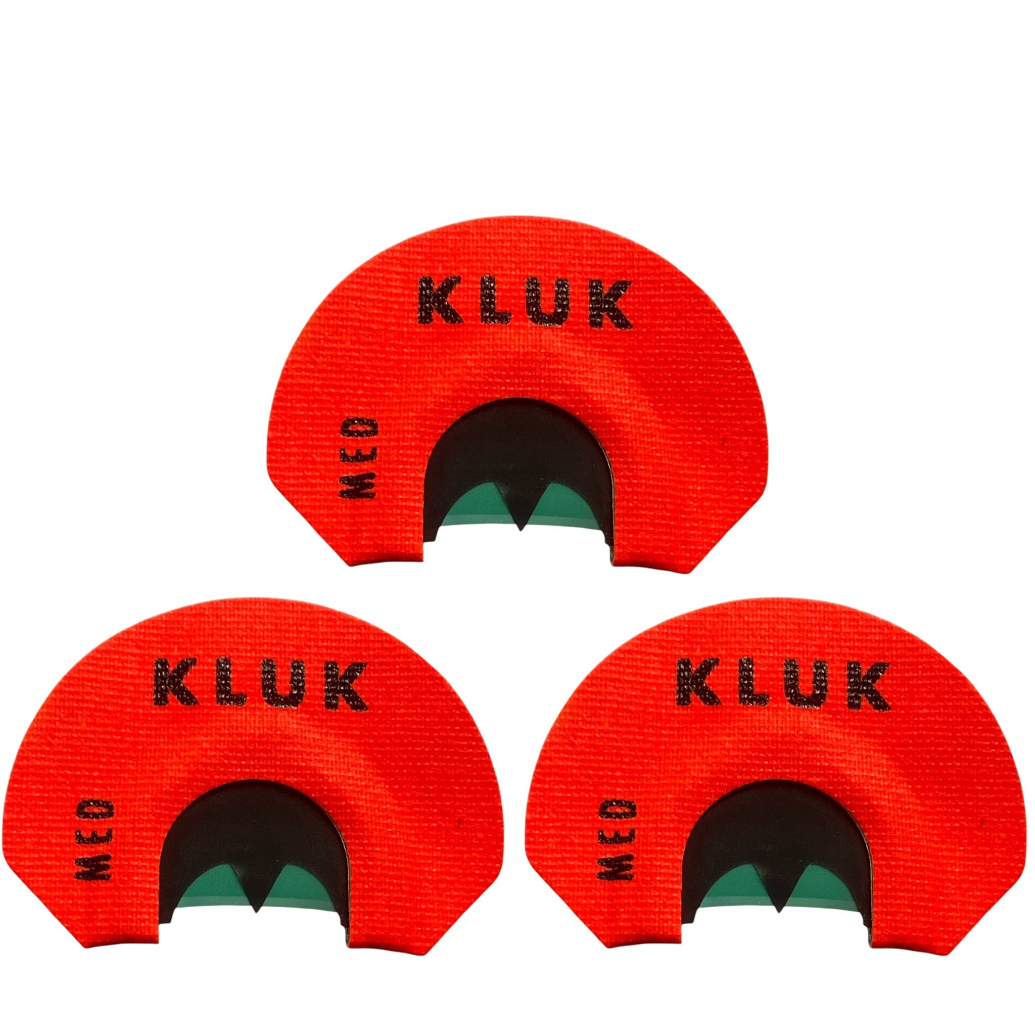 KLUK Custom Calls Turkey Mouth Call Medium Stretch / 3-Pack THUNDERKLUK