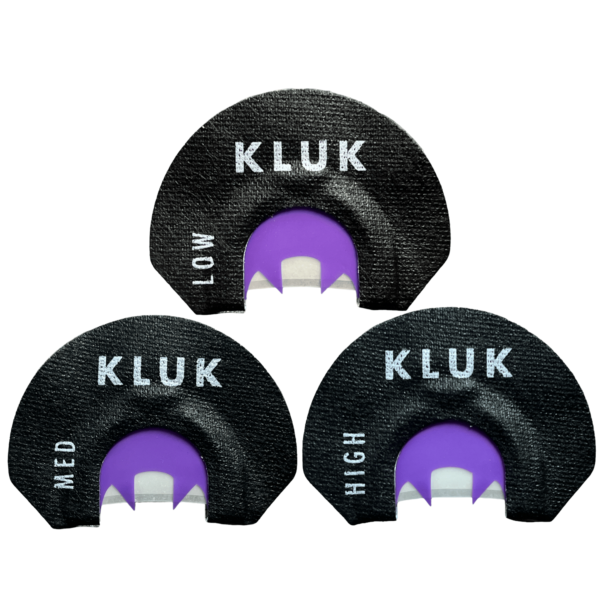 KLUK Custom Calls Turkey Mouth Call PURPLE TURKINATOR Starter Package