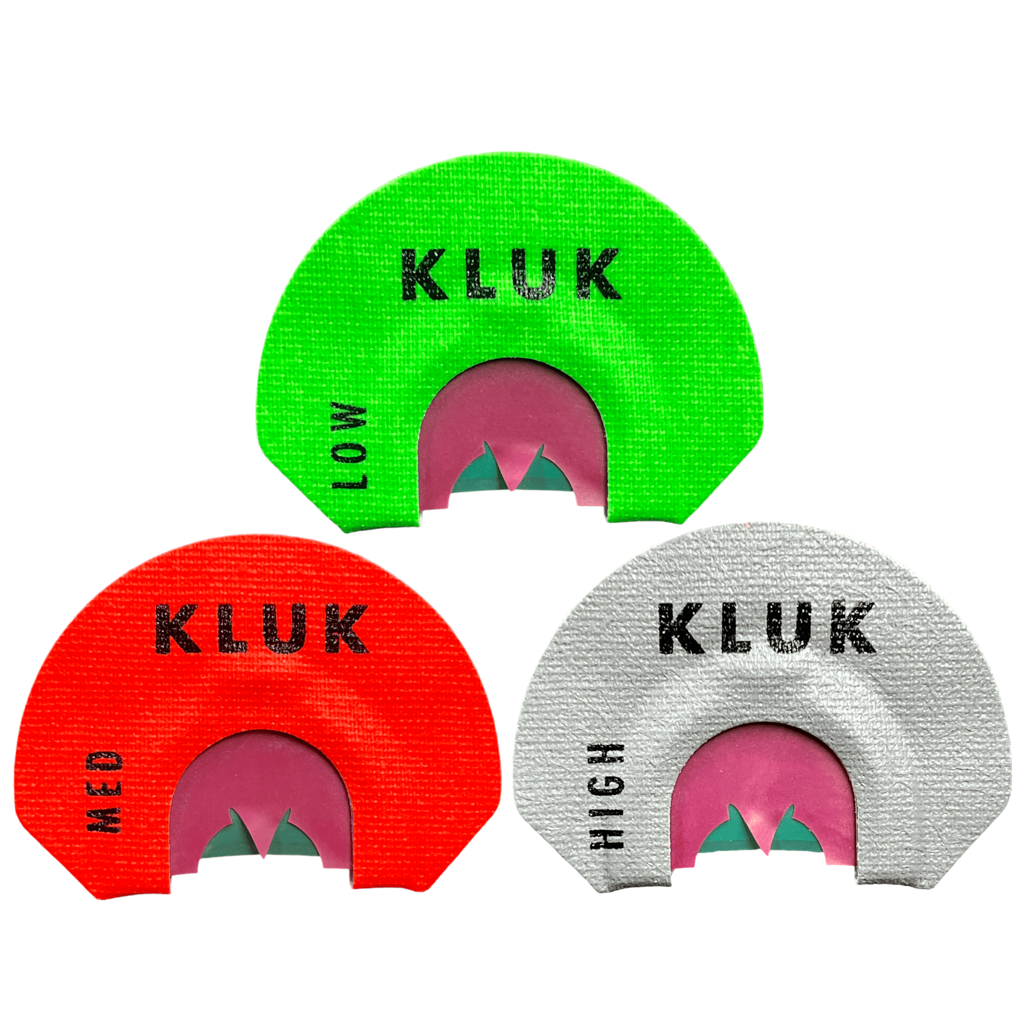 KLUK Custom Calls Turkey Mouth Call REDHEAD HYBRID (YOUTH FRAME) Starter Package