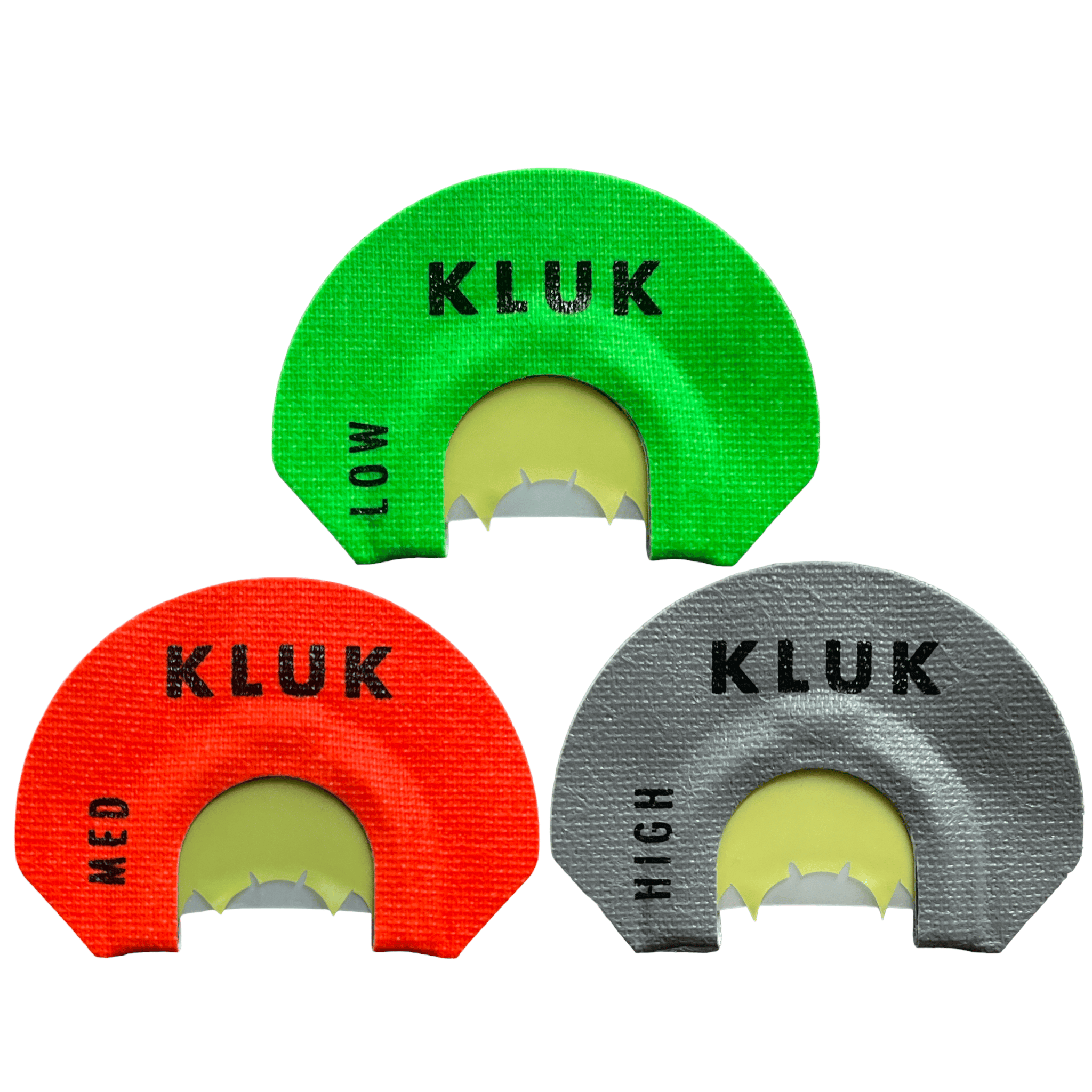 KLUK Custom Calls Turkey Mouth Call SMOKIN HEN (2 REED) Starter Package