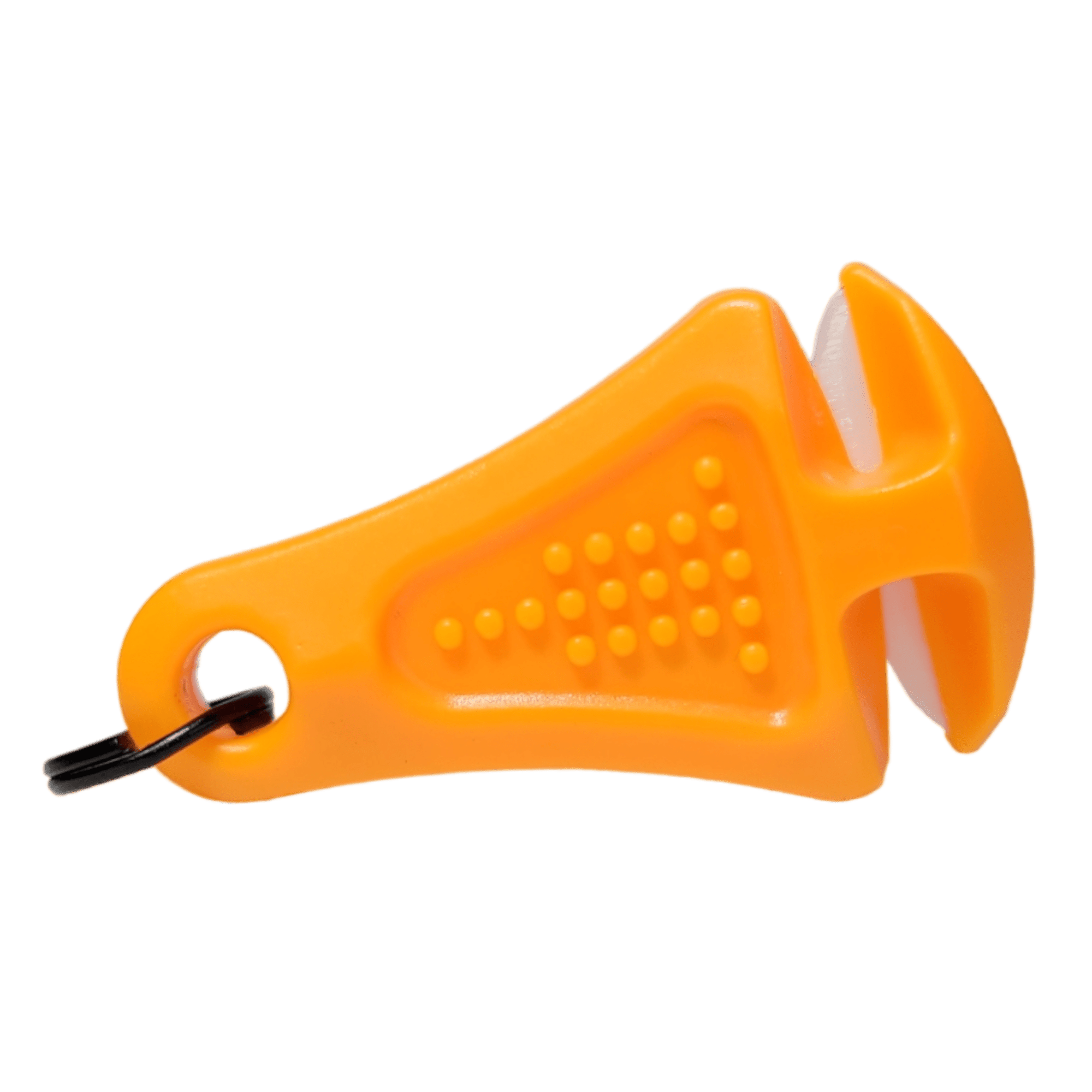 Line Cutterz Blaze Orange Line Cutterz Ceramic Blade Zipper Pull