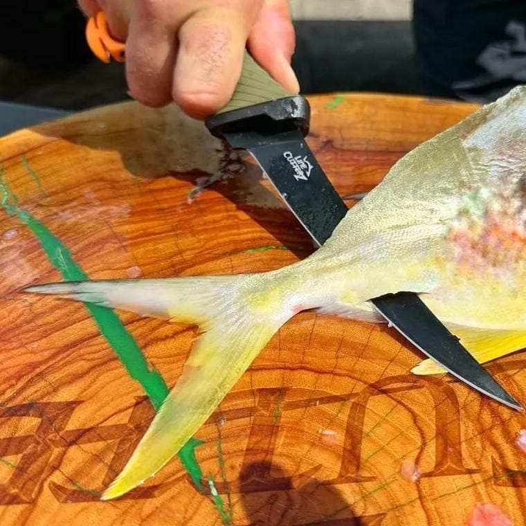 Line Cutterz Knives River Moss Green / 7" Line Cutterz Elite Fillet Knife