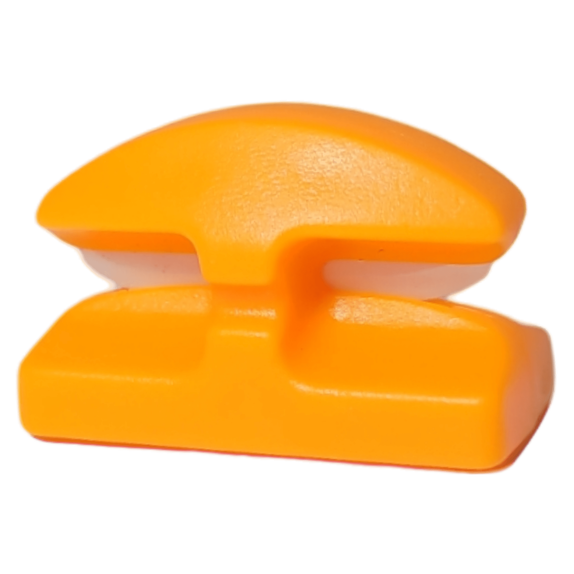 Line Cutterz Line Cutter Eco-Friendly Packaging Line Cutterz Ceramic Blade Peel & Stick Flat Mount - Blaze Orange