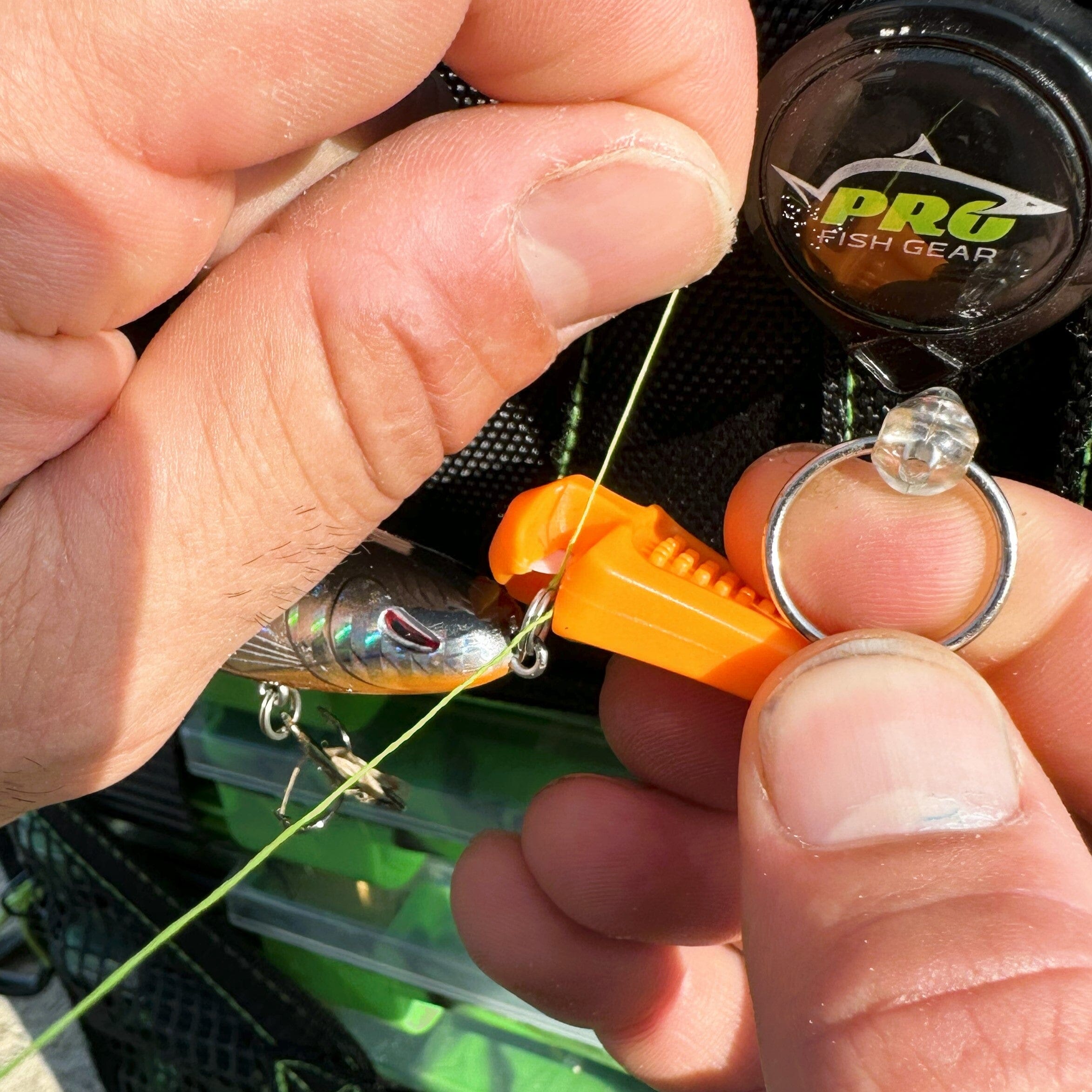 Line Cutterz Line Cutter Line Cutterz Ceramic Blade Zipper Pull - Blaze Orange