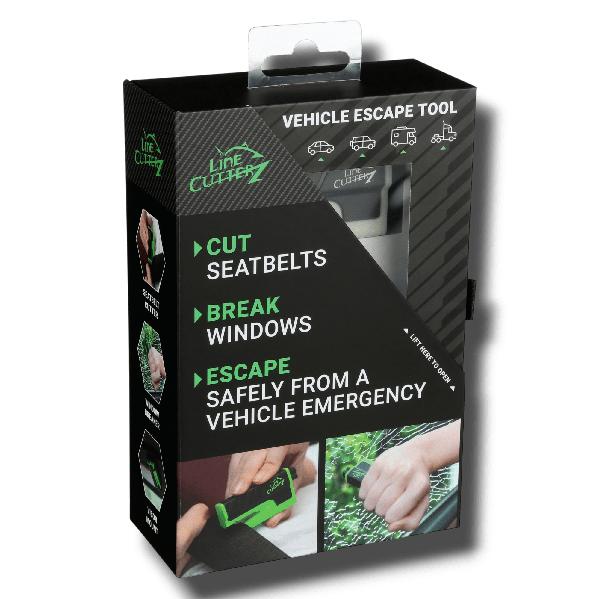 Line Cutterz Line Cutter Line Cutterz "VET" Vehicle Escape Tool