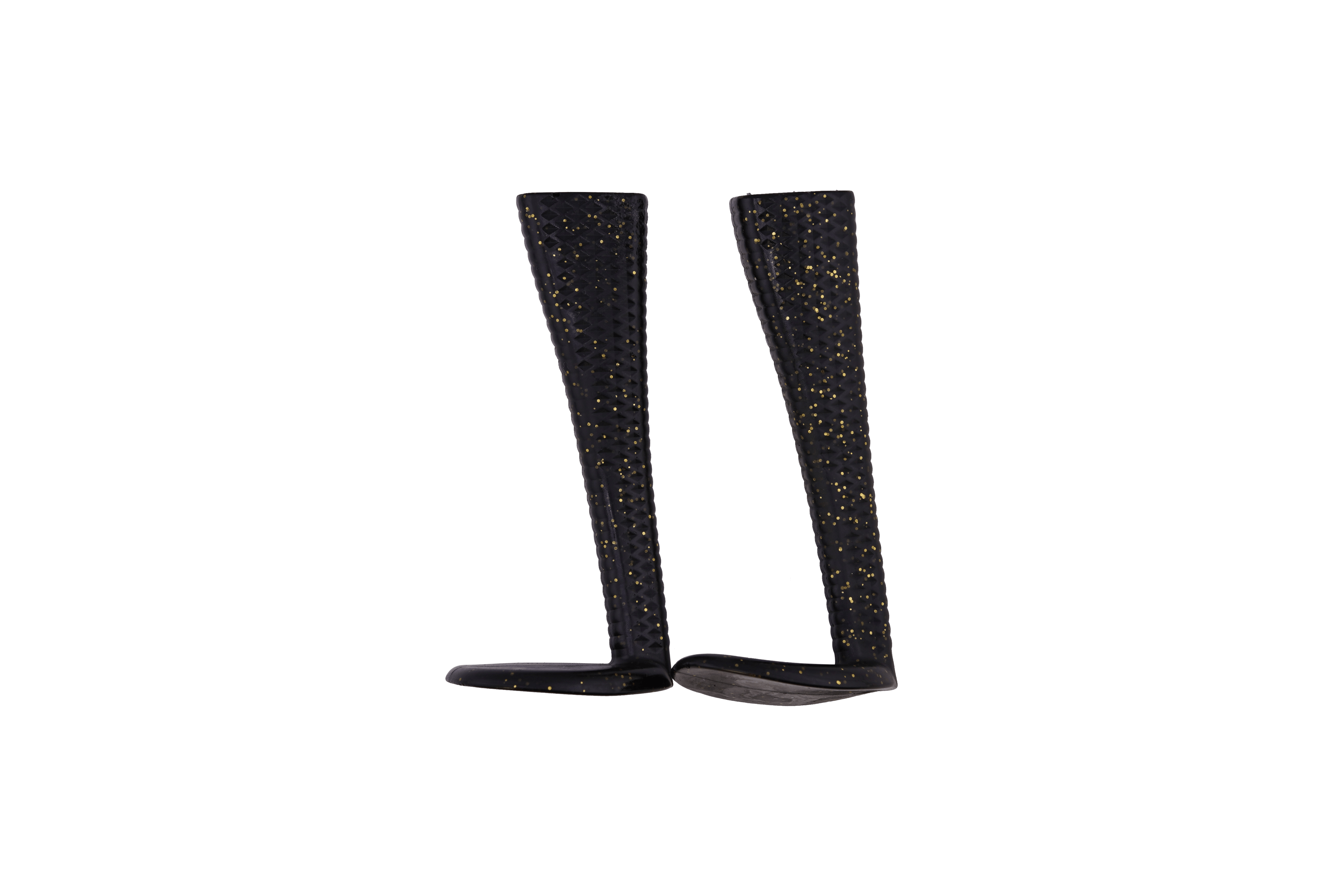Livingston Lures Accessories Black Tail Gold Glitter Kraken Paddle Tail Kit
