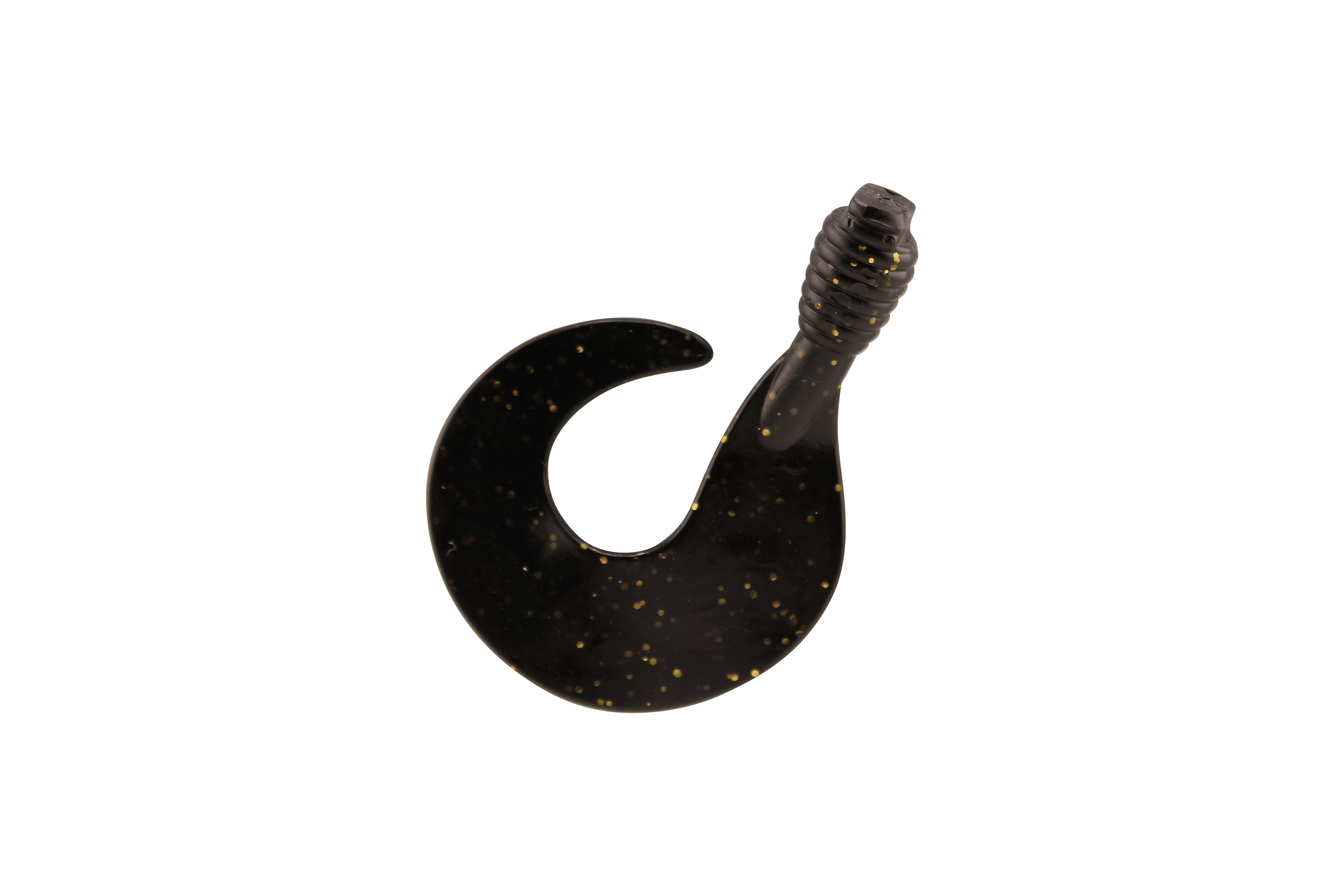 Livingston Lures Accessories Black Tail Gold Glitter Titan Replacement Tail Kit