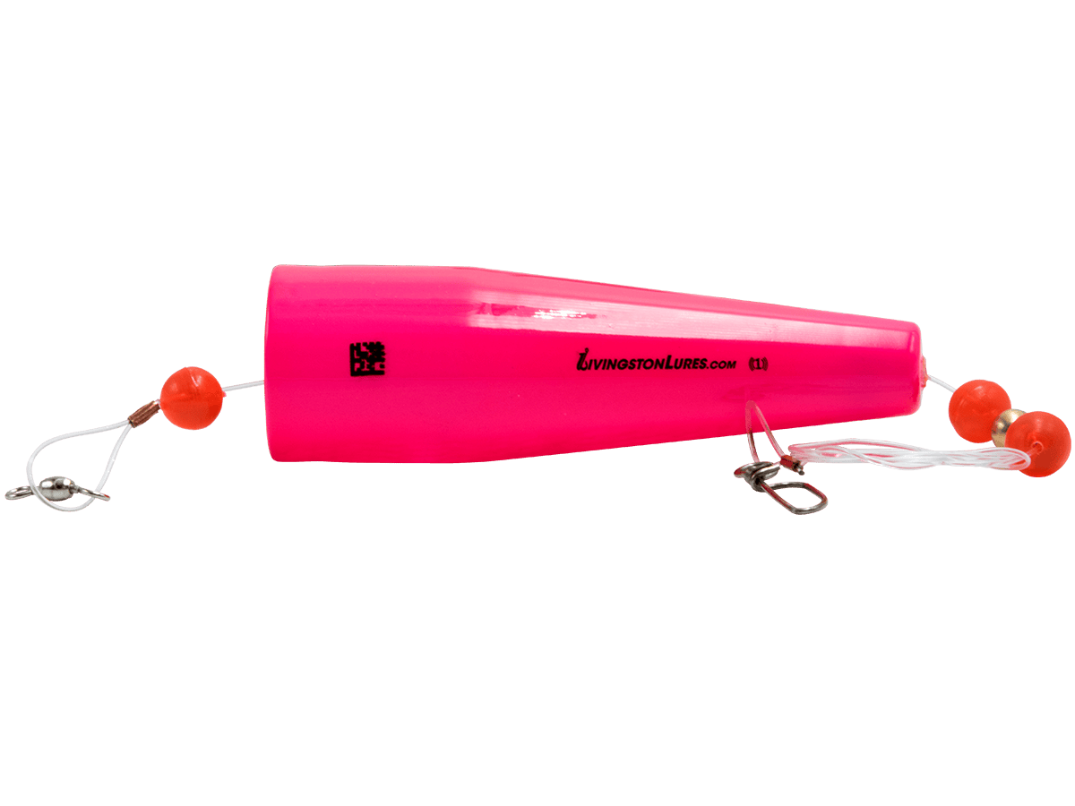 Livingston Lures Accessories Bright Pink Popper Grand Slam Popper 4"