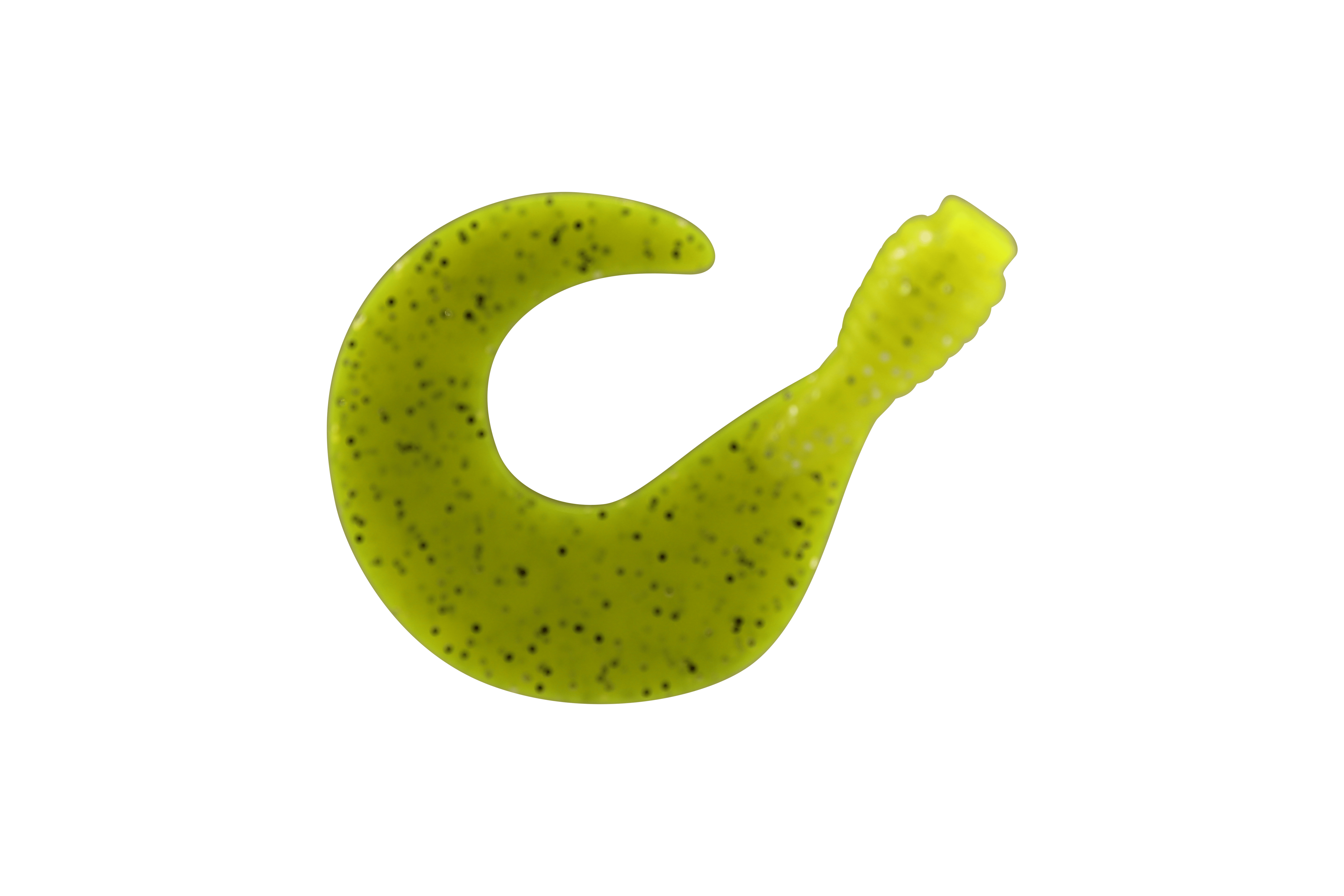 Livingston Lures Accessories Chartreuse Tail Silver Glitter Titan Replacement Tail Kit