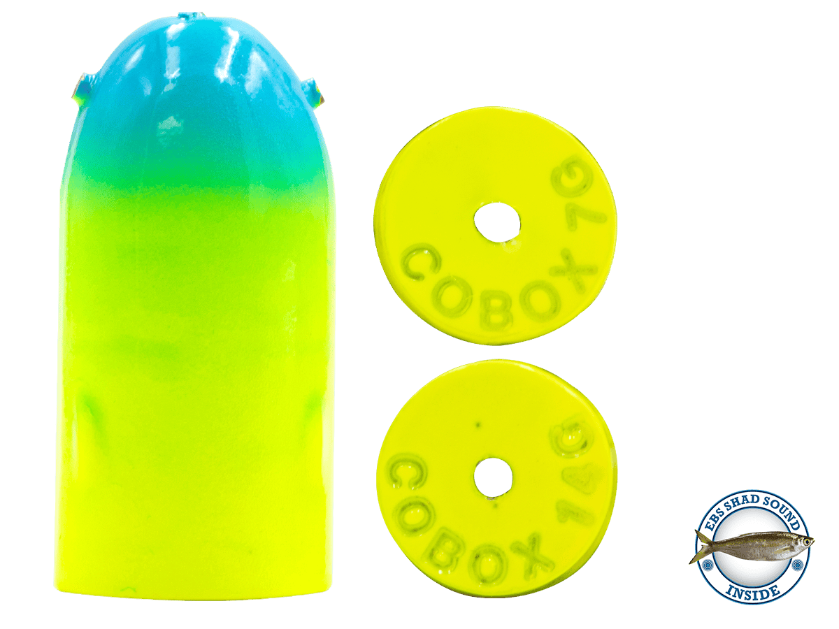 Livingston Lures Bullet Chartreuse Sunrise Shad Livingston Bullet Tournament