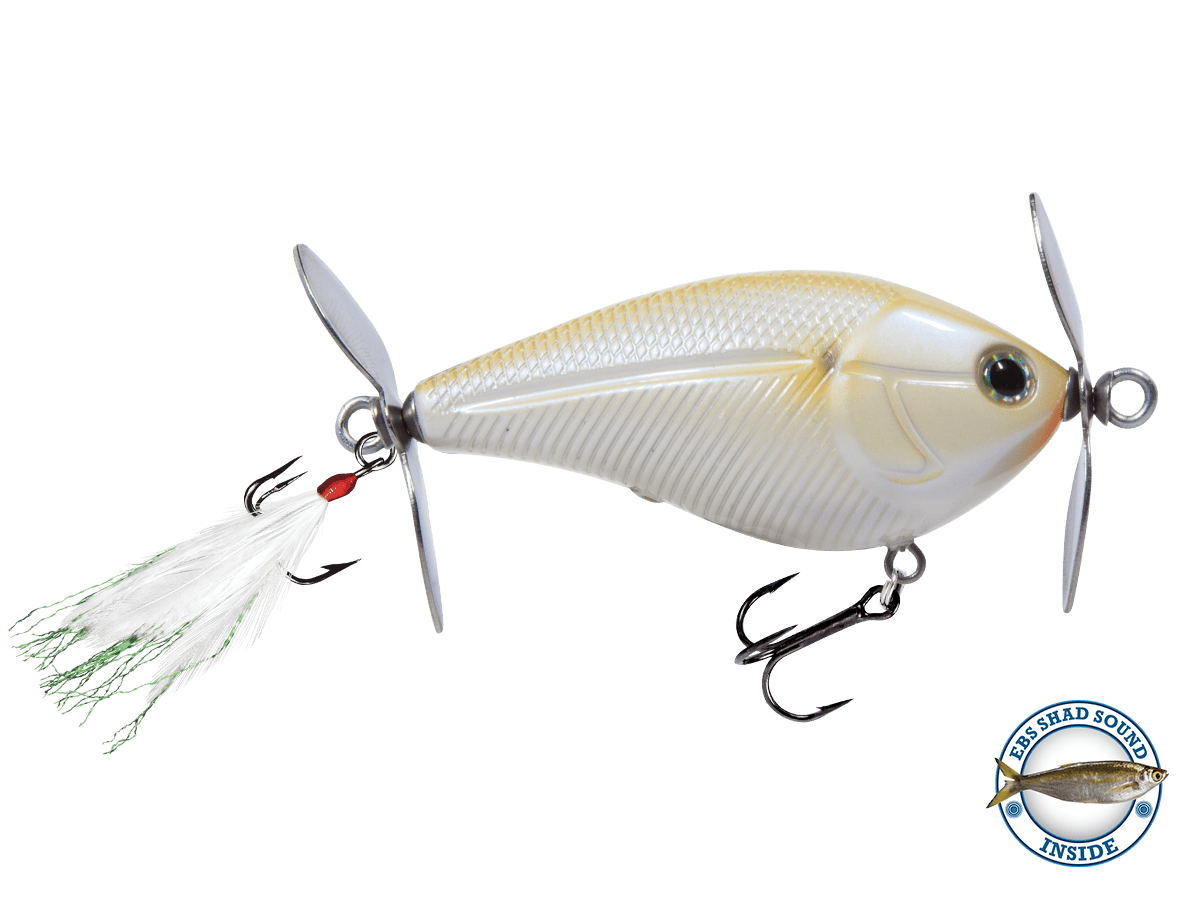 Livingston Lures Buzzbaits Bone Gizzard Shad SpinMaster