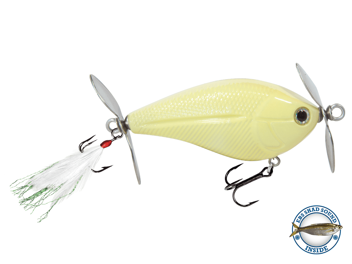 Livingston Lures Buzzbaits Pure Bone Shad SpinMaster