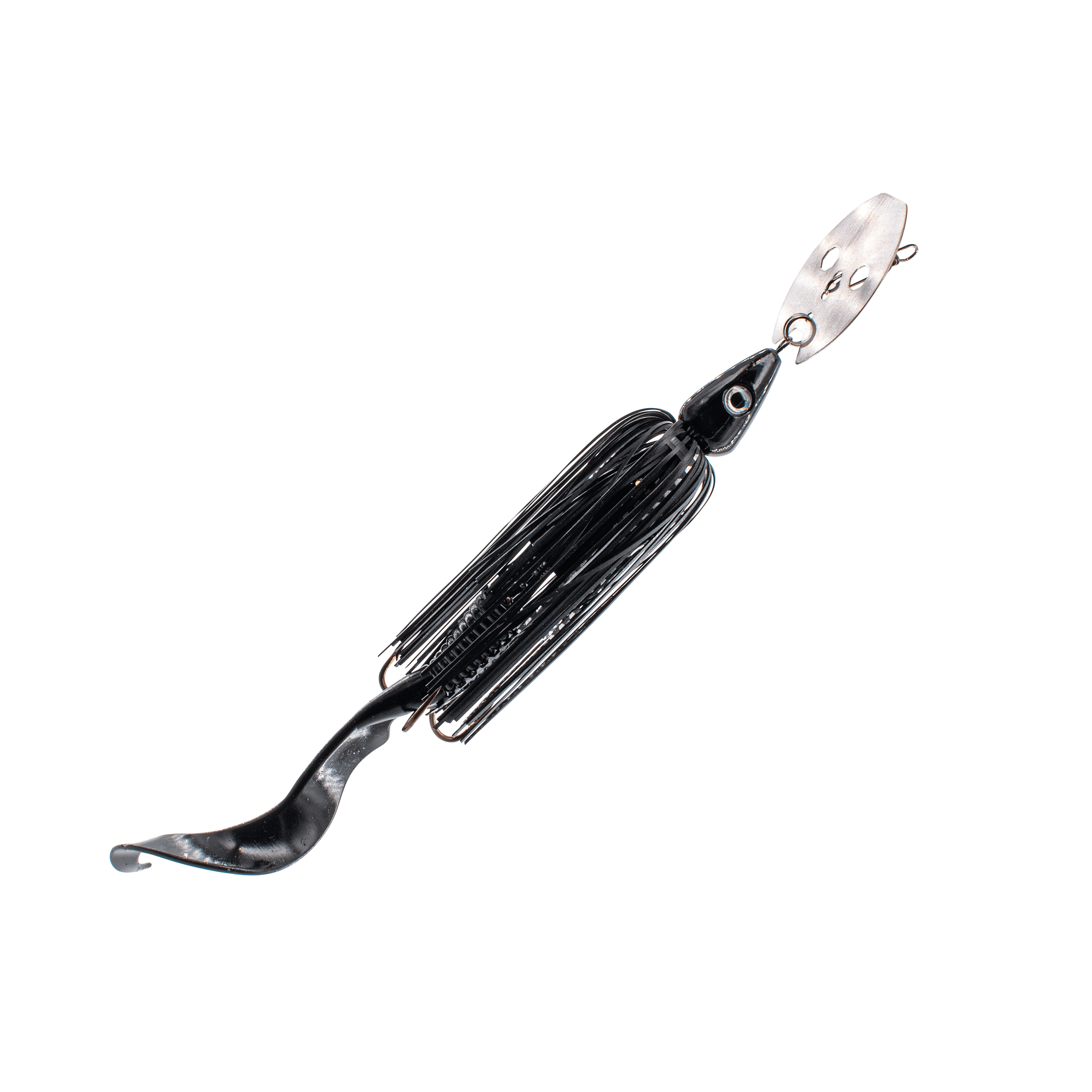 Livingston Lures Chatterbait Black in Black Kamakaze