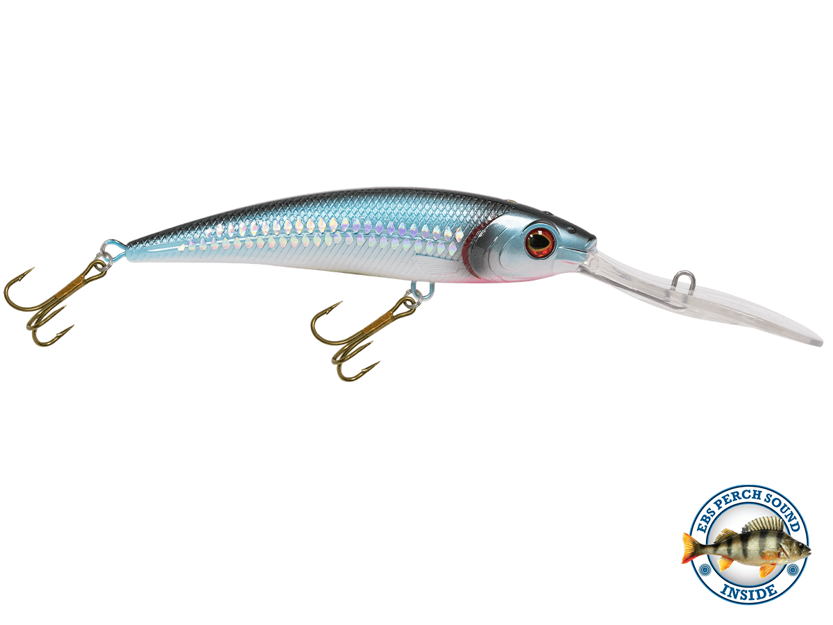 Livingston Lures Crankbait Holographic Silver Shiner / Perch Sound Interceptor