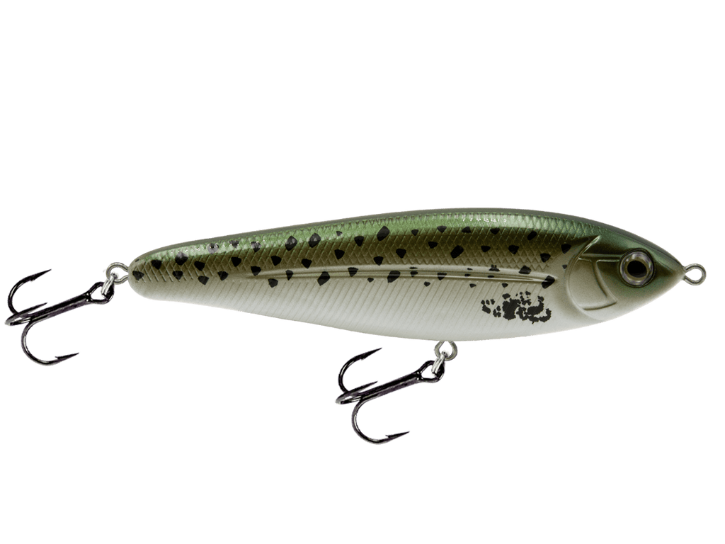 MONSTERBASS School Master SW Blue Back Chrome Shad