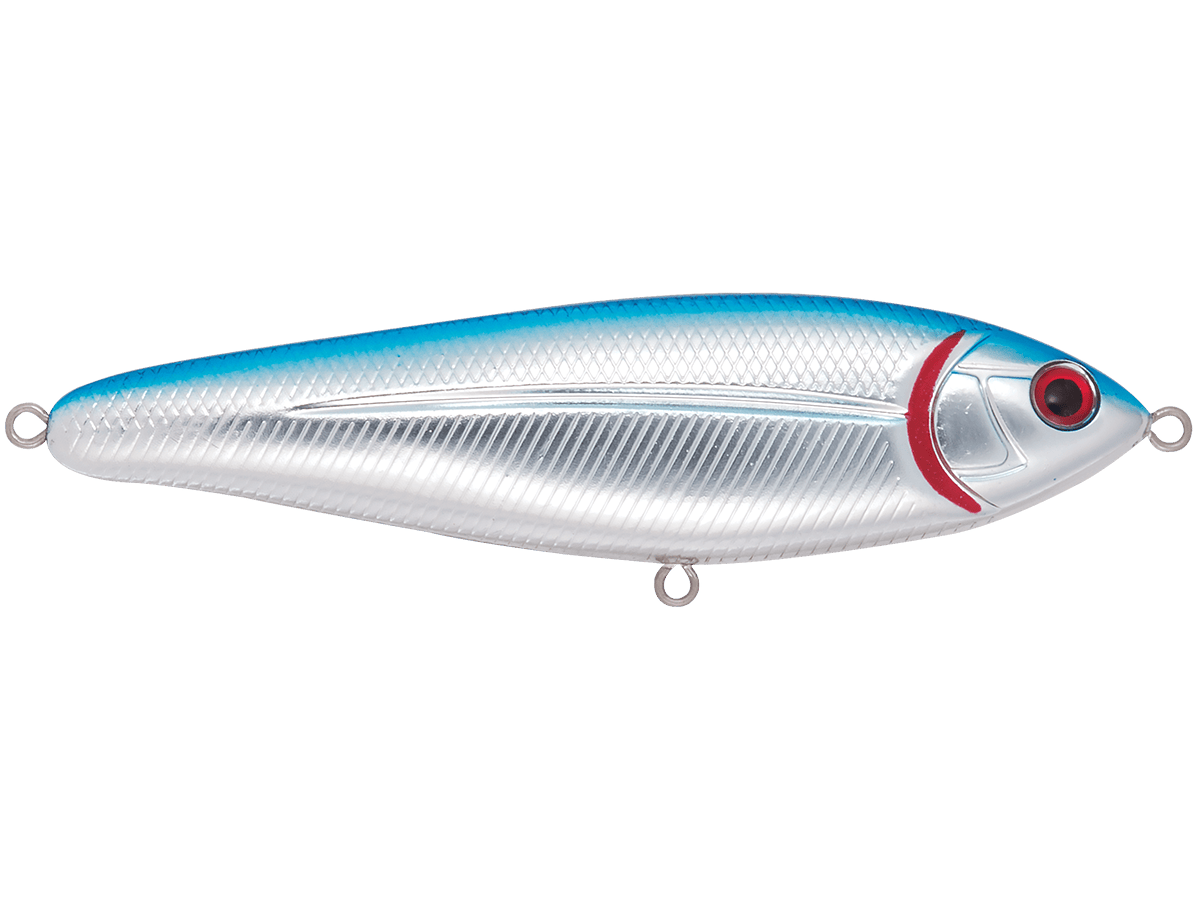 Livingston Lures Crankbaits Blue Back Chrome Shad School Master Salt Water