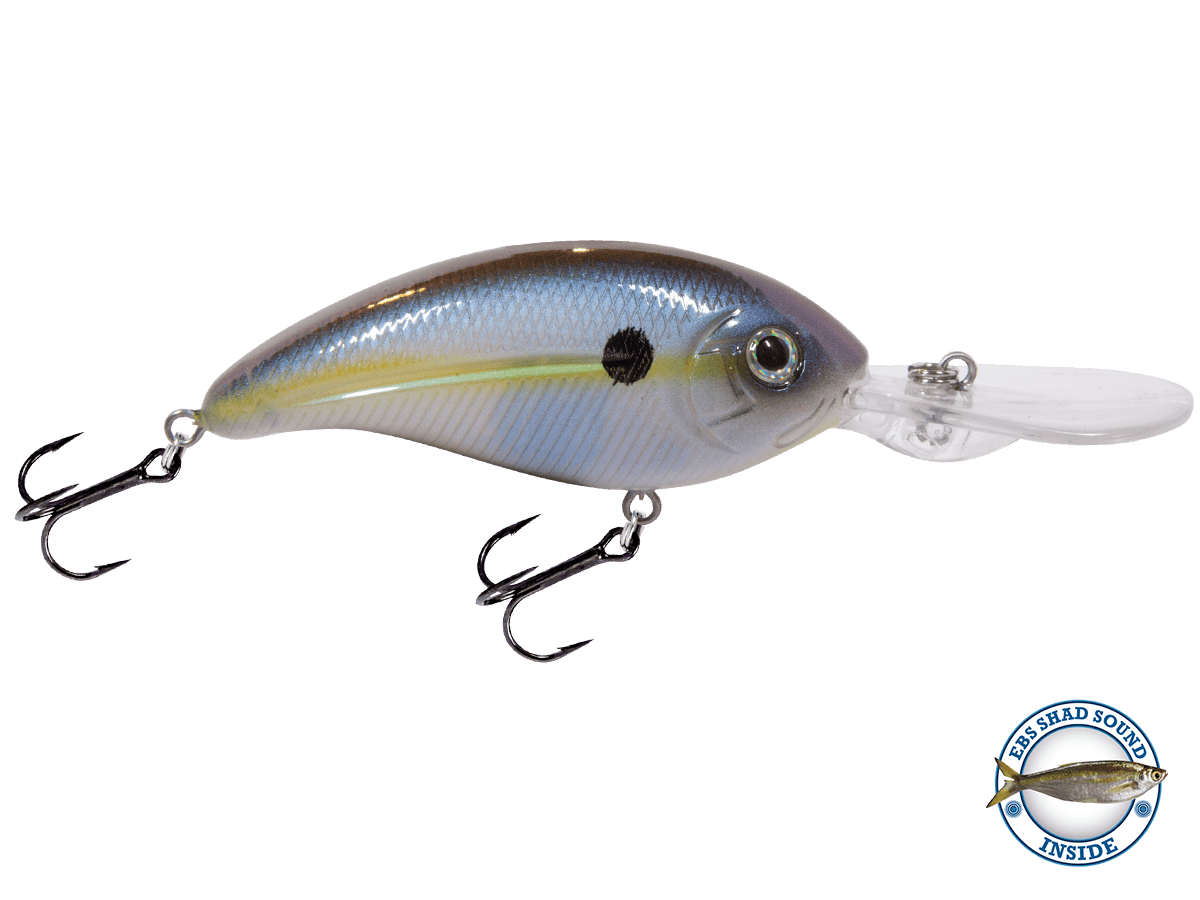 Livingston Lures Crankbaits Blue Pearl Chartreuse Deep Impact 12