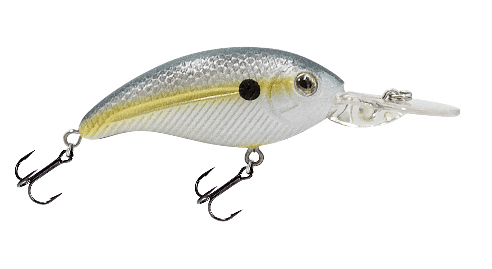 Livingston Lures Crankbaits Chartreuse Shad Deep Impact 6