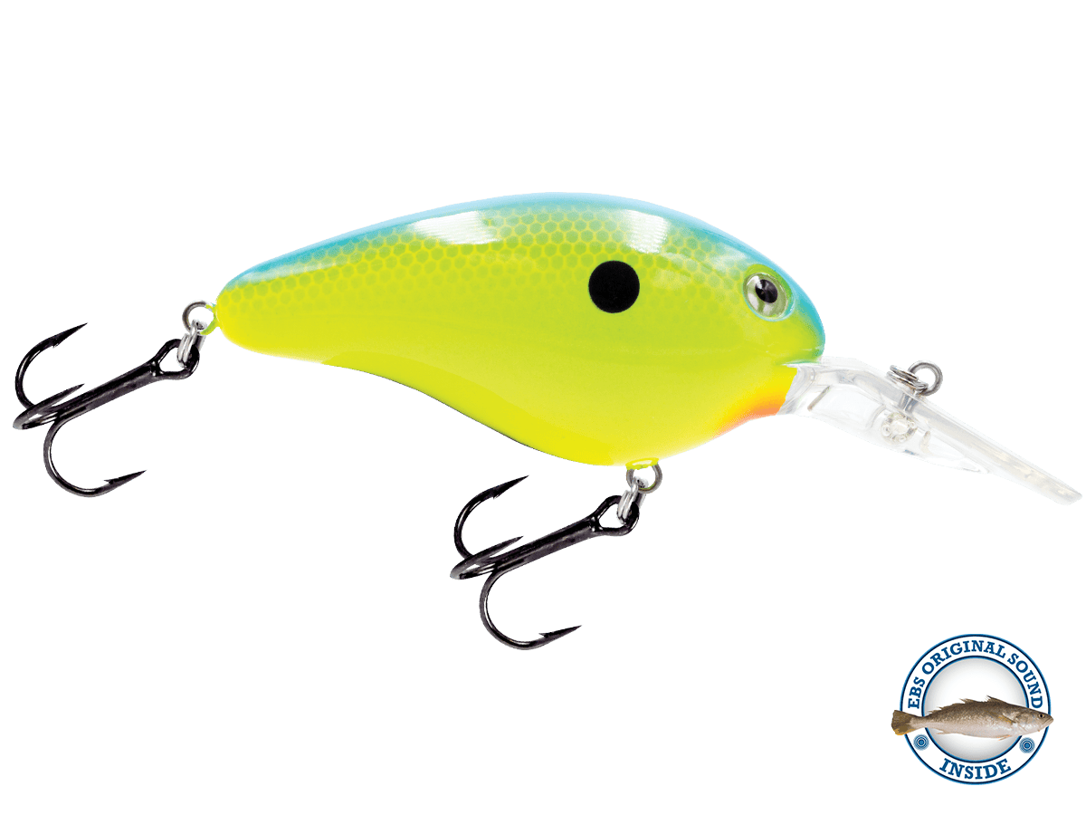 Livingston Lures Crankbaits Chartreuse Sunrise Shad Dive Master 14