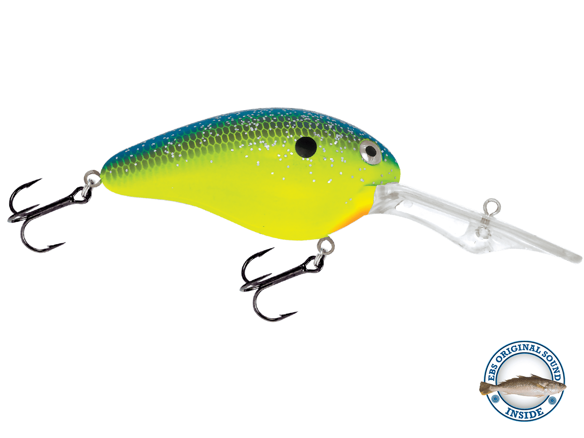 Livingston Lures Crankbaits Chartreuse Sunrise Shad Dive Master 20