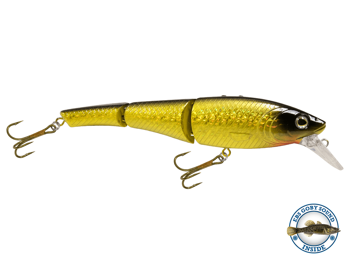 Livingston Lures Crankbaits Gold Metallic Scale Black / Goby Sound Head Hunter 8"