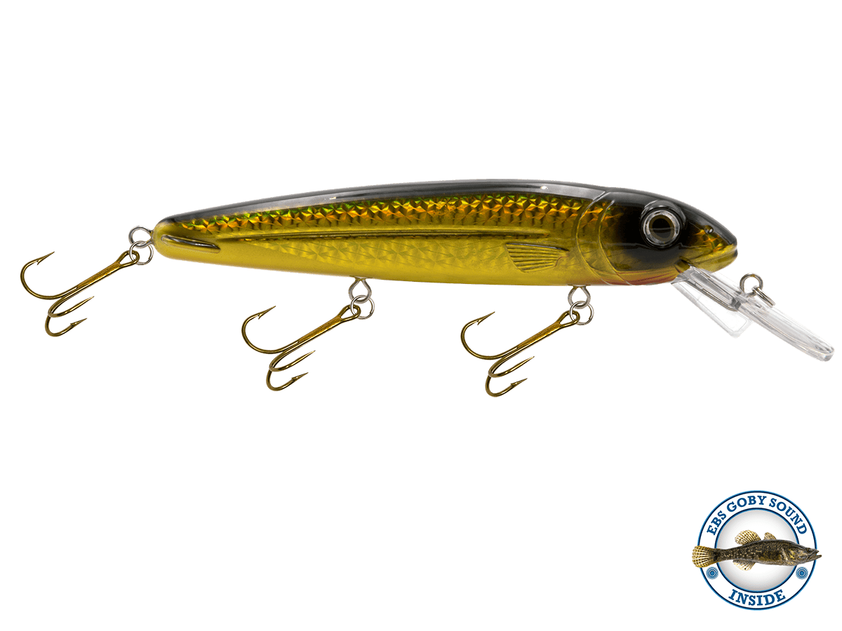 Livingston Lures Crankbaits Gold Metallic Scale Black / Goby Sound Rachel (Suspending) 8"