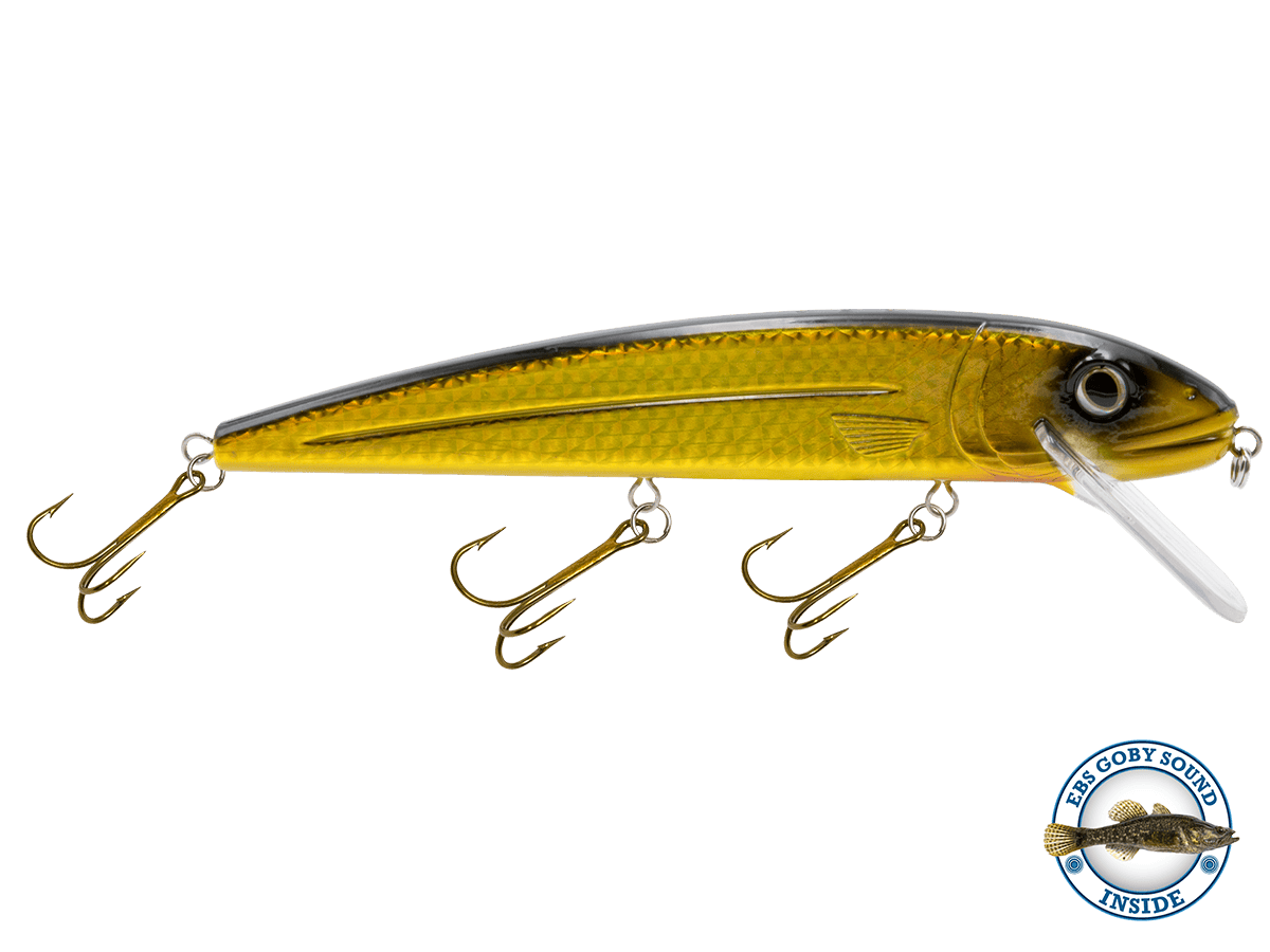 Livingston Lures Crankbaits Gold Metallic Scale Black / Goby Sound Squeaky Pete