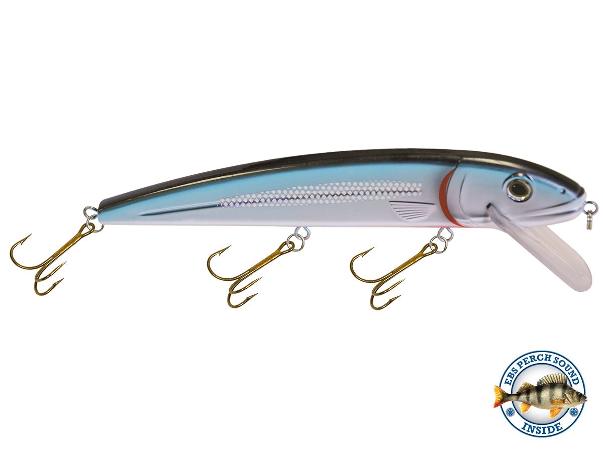 Livingston Lures Crankbaits Holographic Silver Shiner / Perch Sound Squeaky Pete