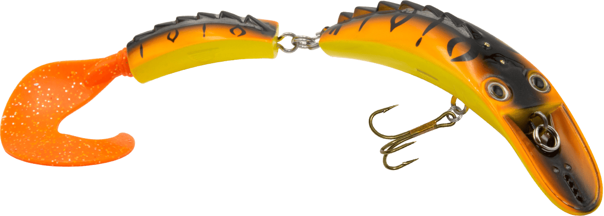 Livingston Lures Crankbaits Orange Tiger Dirty Dancer 7"