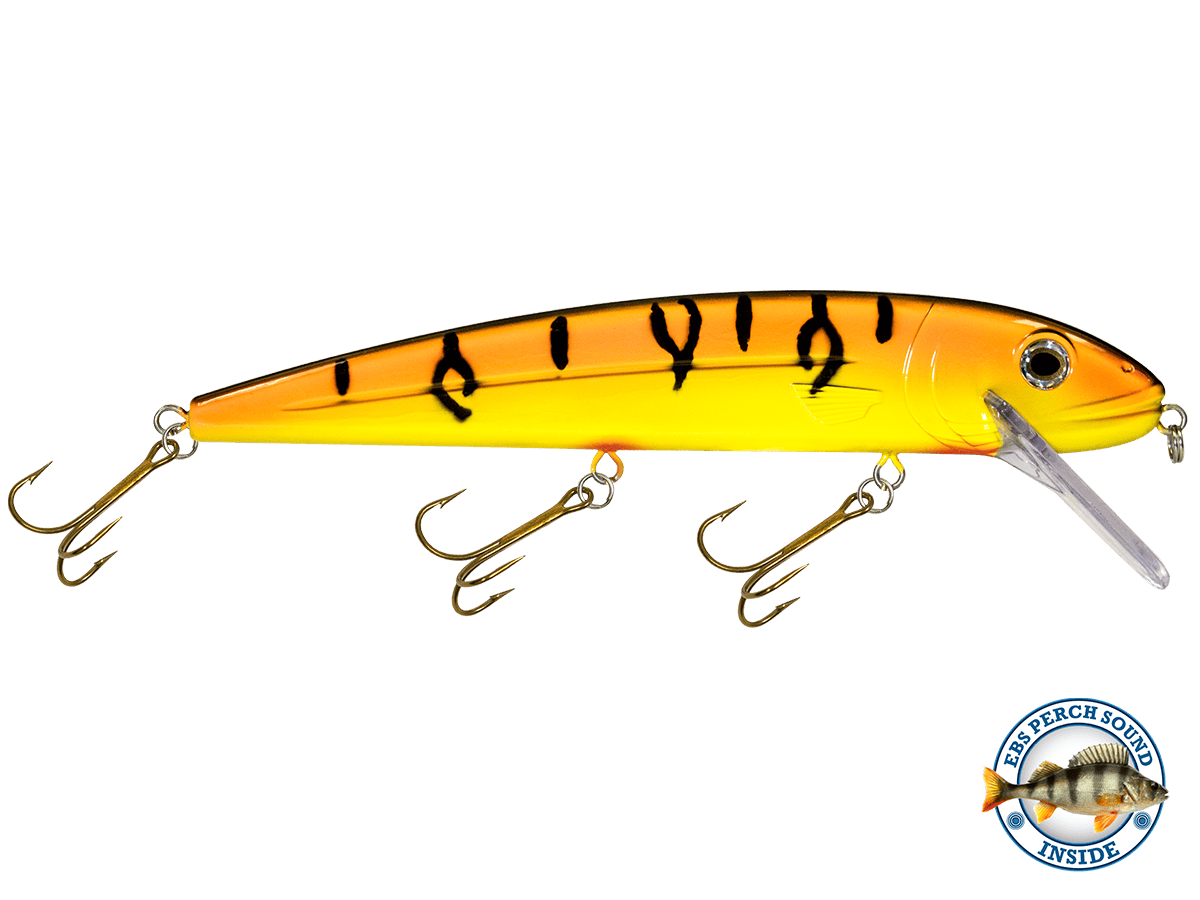 Livingston Lures Crankbaits Orange Tiger / Perch Sound Squeaky Pete