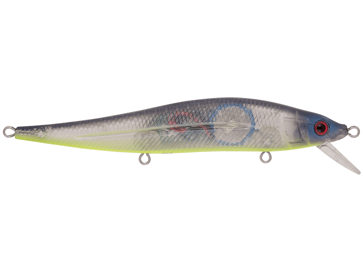 Livingston Lures Jerkbait Bluetreuse JerkMaster 121