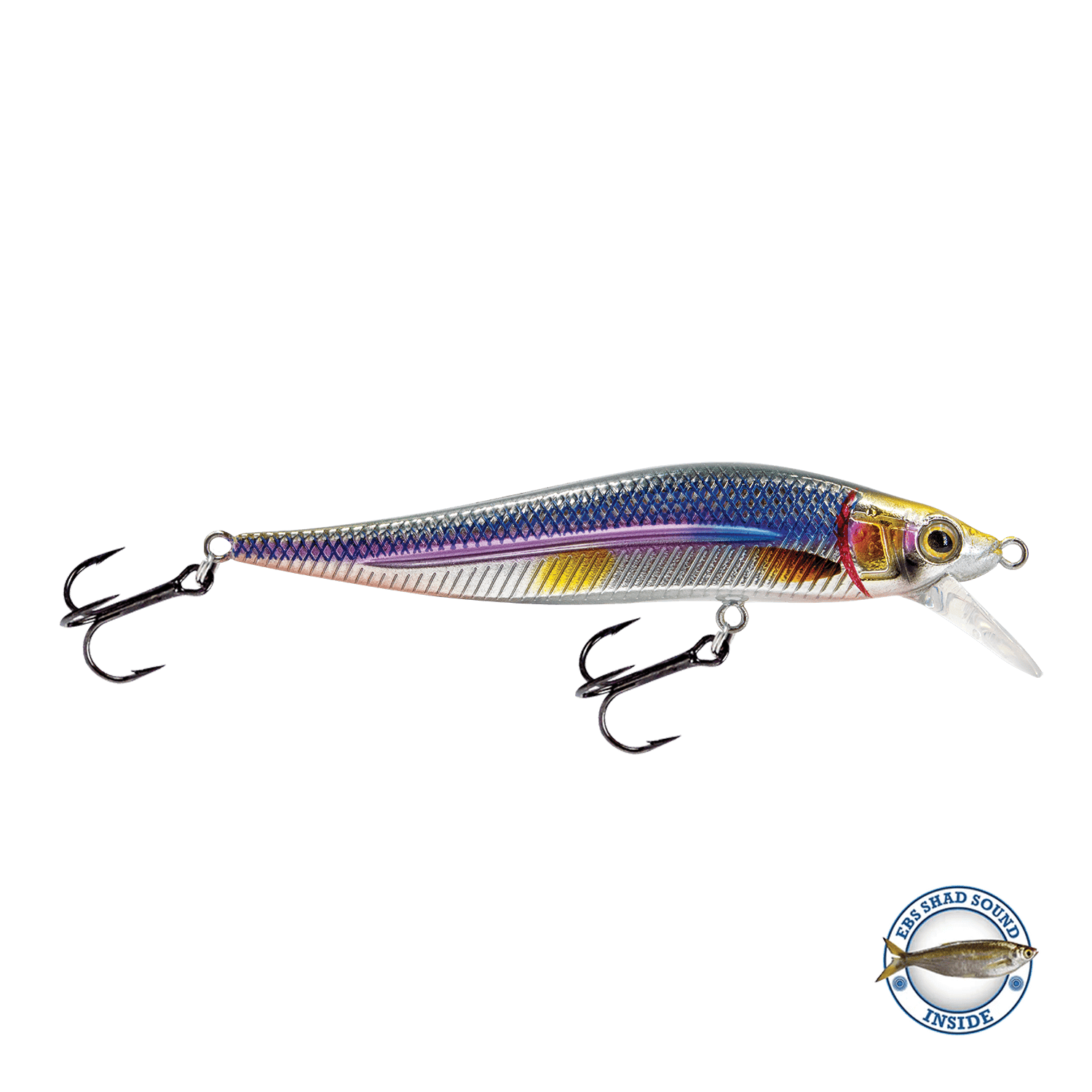 Livingston Lures Jerkbait Rainbow Smelt JerkMaster Jr. FW