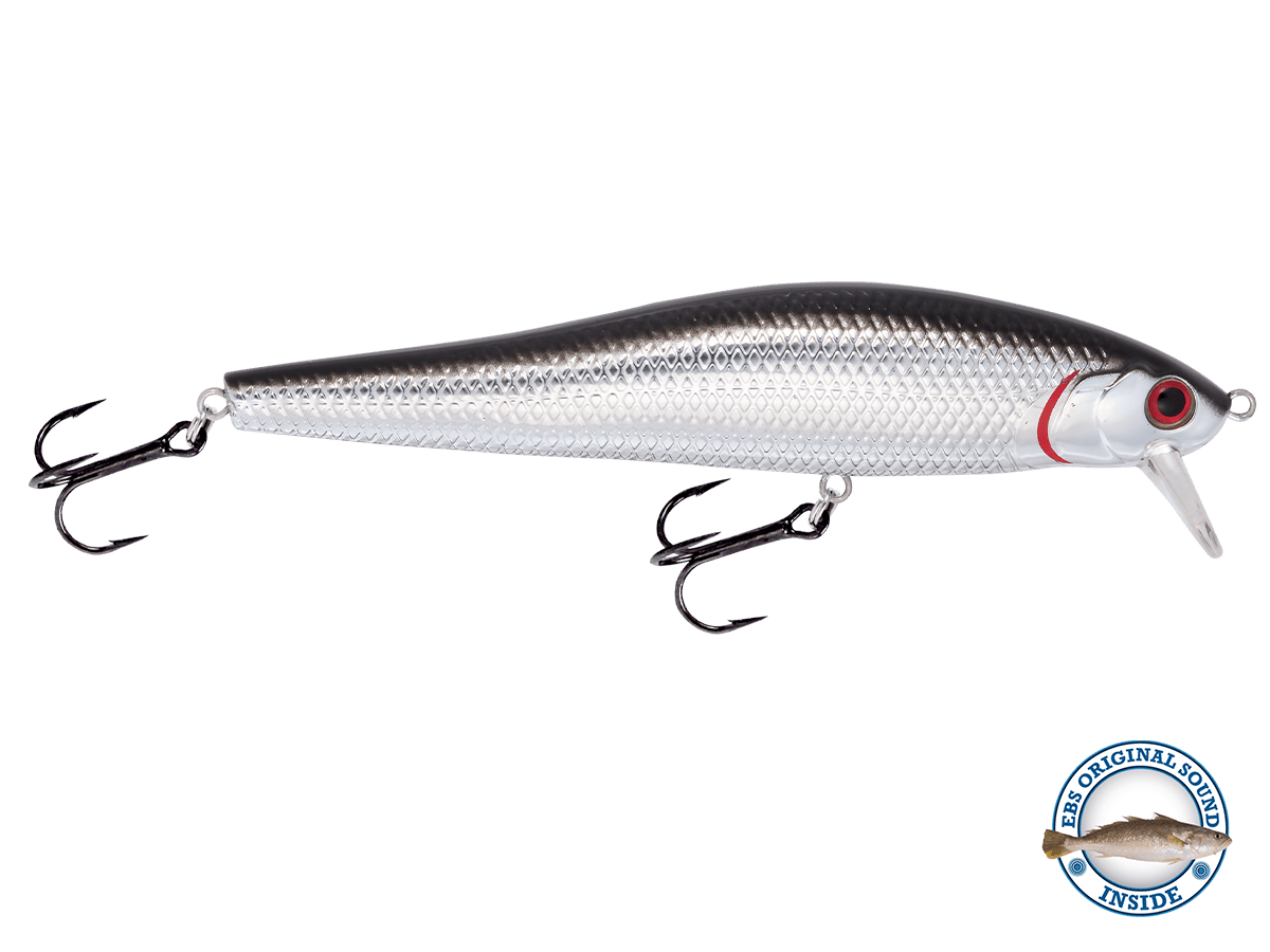 Livingston Lures Jerkbaits Black Back Chrome Shad Stick Master 127