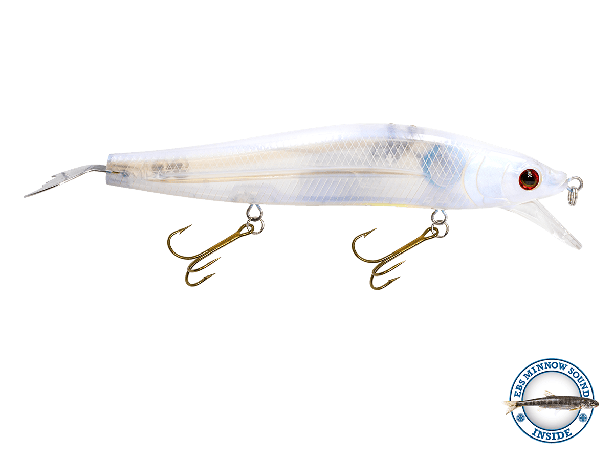 Livingston Lures Jerkbaits Blue Pearl / Minnow Sound Flipper (Slow Rise 125G)