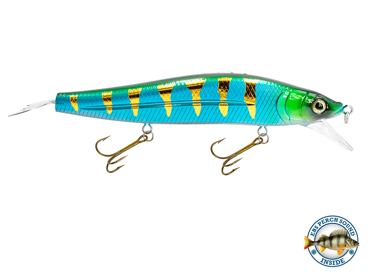 Livingston Lures Jerkbaits Blue Shiner / Perch Sound Flipper (Slow Rise 125G)