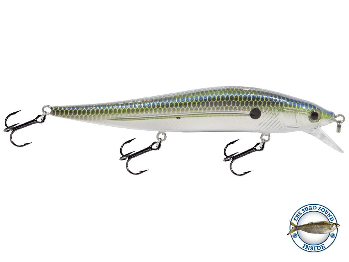 Livingston Lures Jerkbaits Chrome XXX Shad JerkMaster 121C