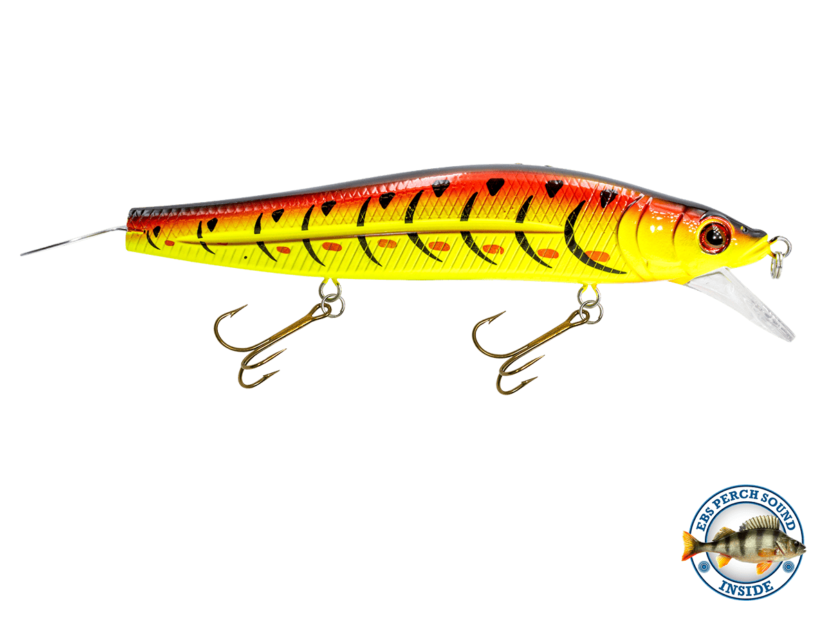 Livingston Lures Jerkbaits Fire & Ice / Perch Sound Flipper (Slow Rise 125G)