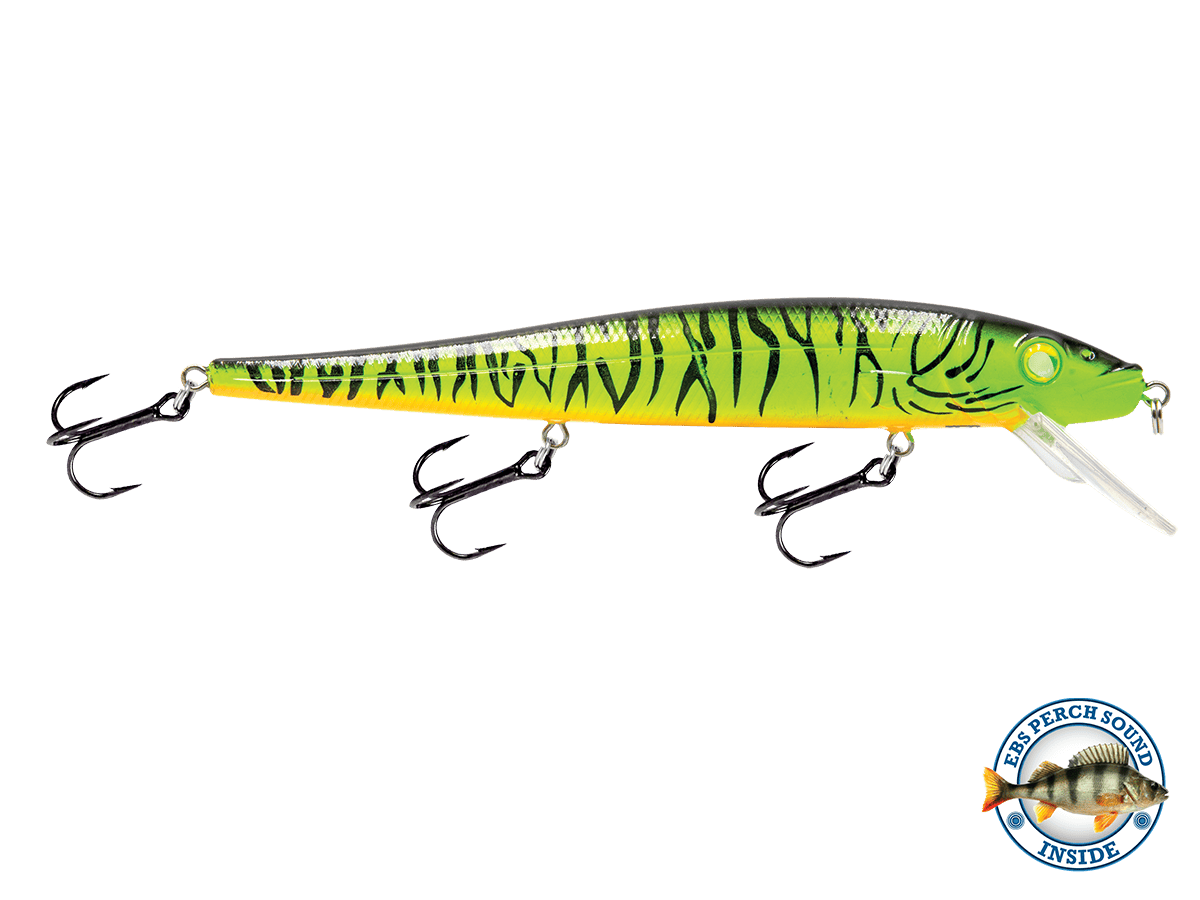 Livingston Lures Jerkbaits Fire Tiger / Perch Sound Walleye Jerkbait 136