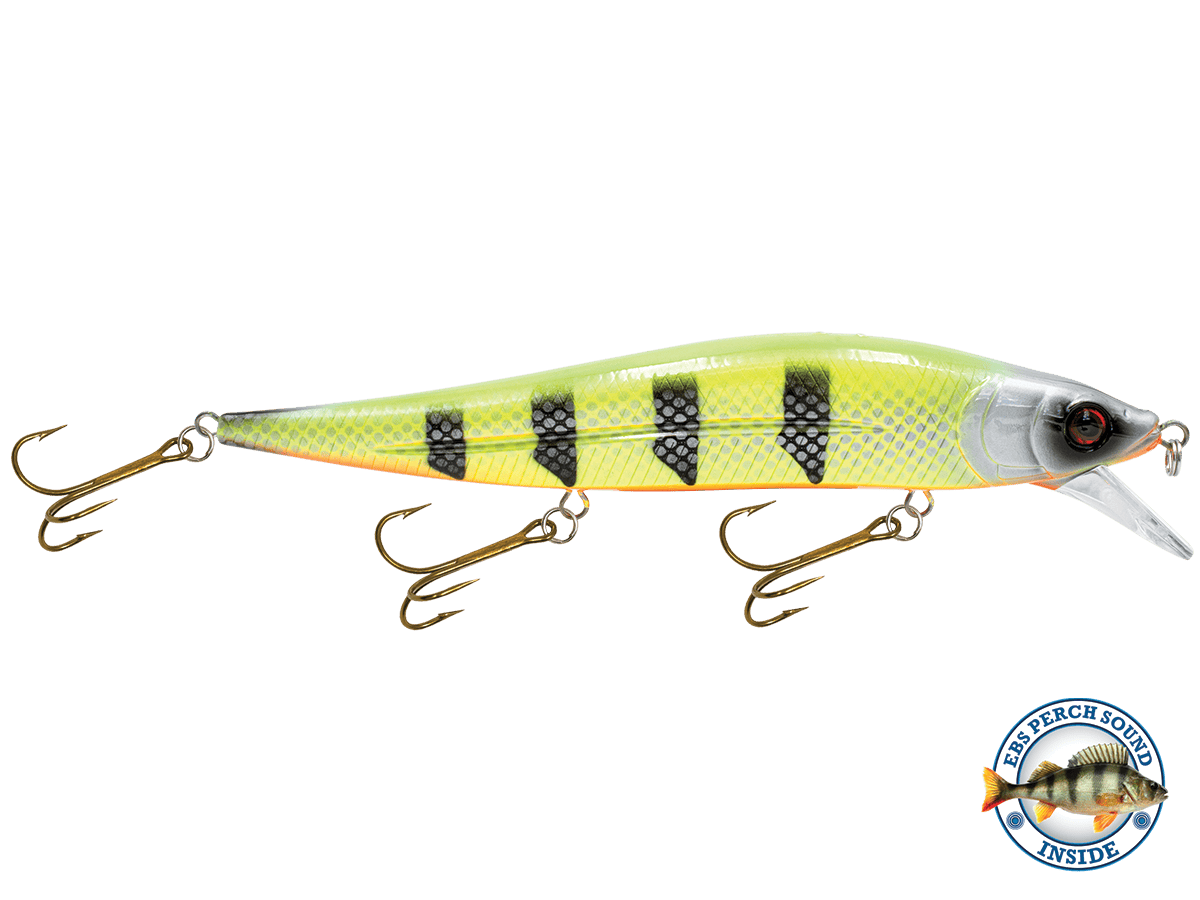 Livingston Lures Jerkbaits Green Perch / Perch Sound Jerkmaster 10"