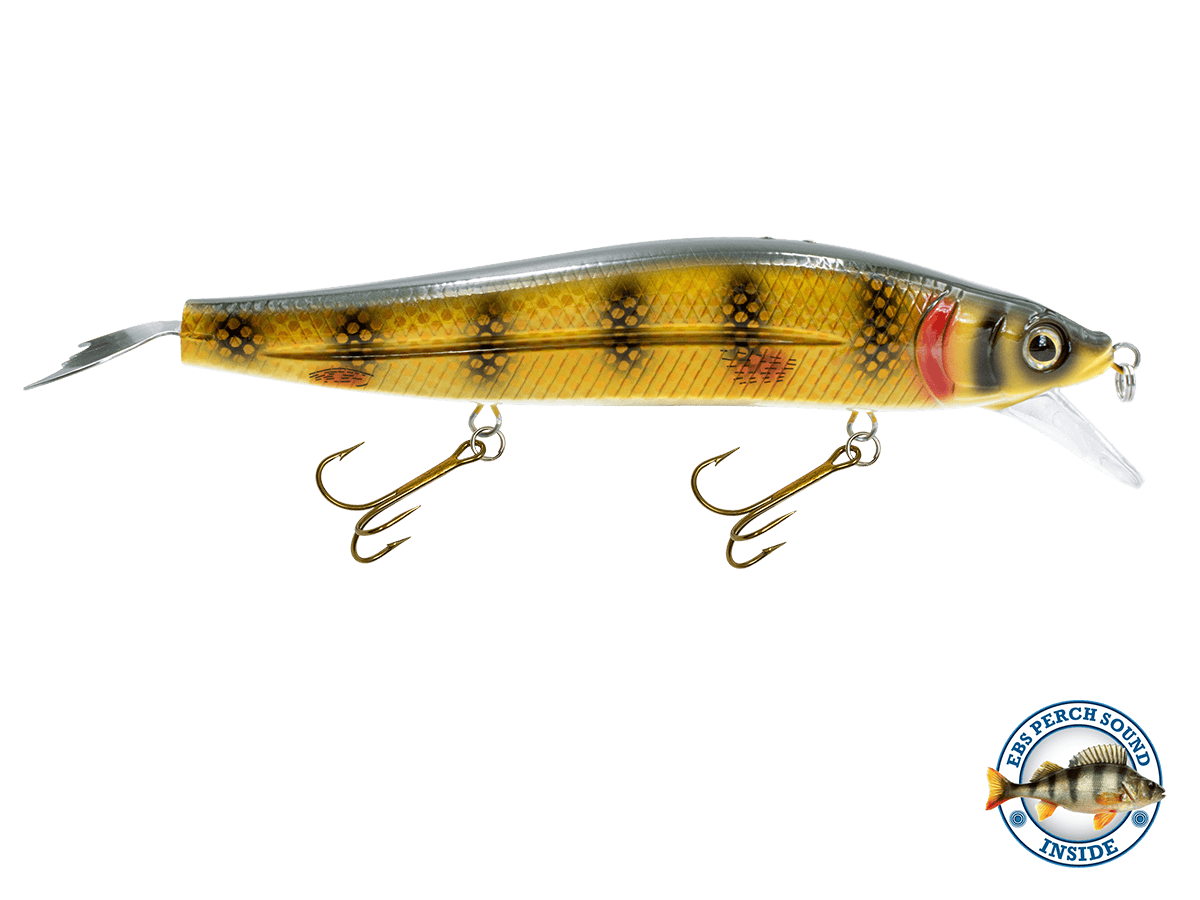 Livingston Lures Jerkbaits Natural Perch / Perch Sound Flipper (Standard Rise 105G)
