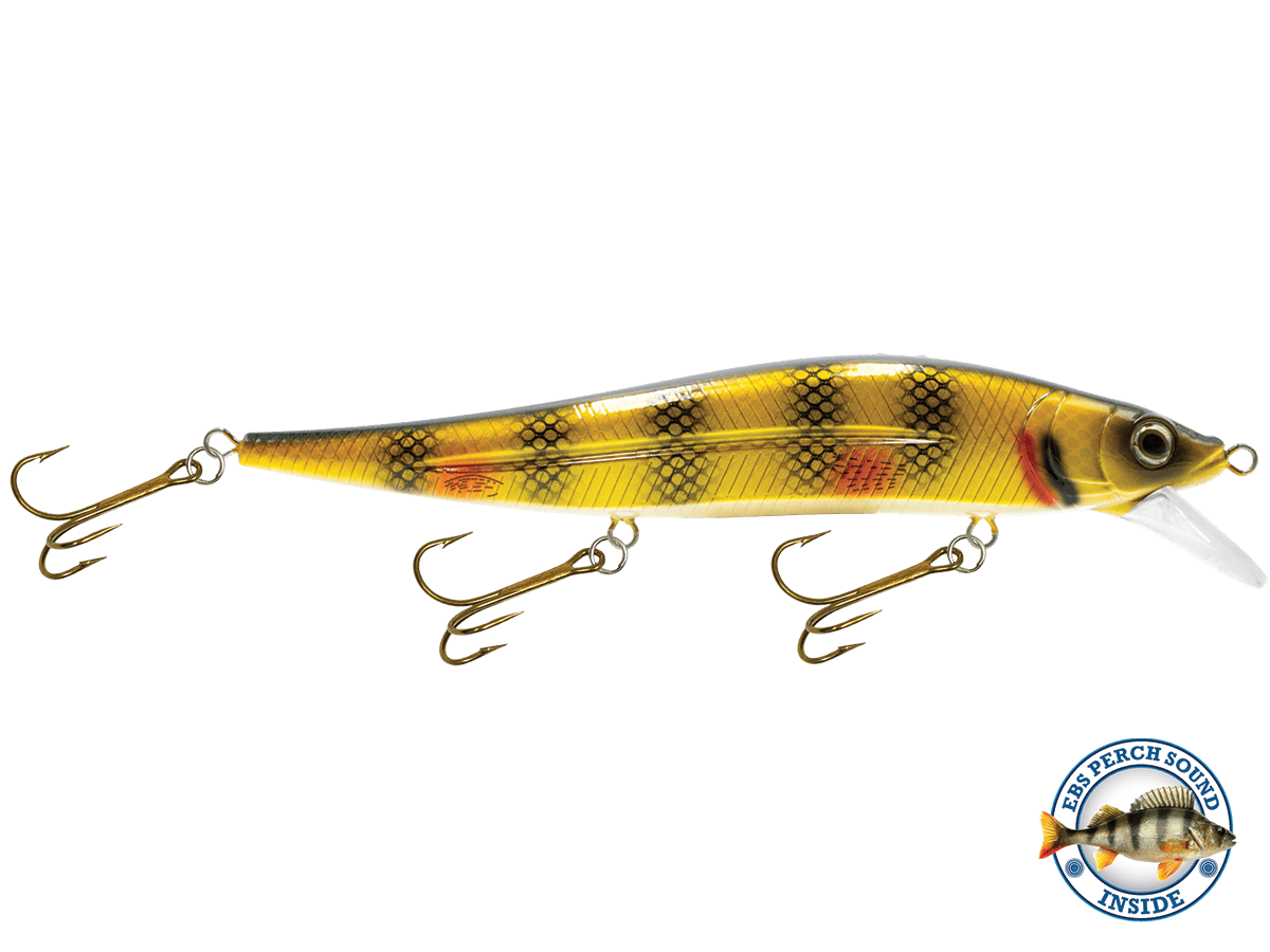 Livingston Lures Jerkbaits Natural Perch / Perch Sound Jerkmaster 10"