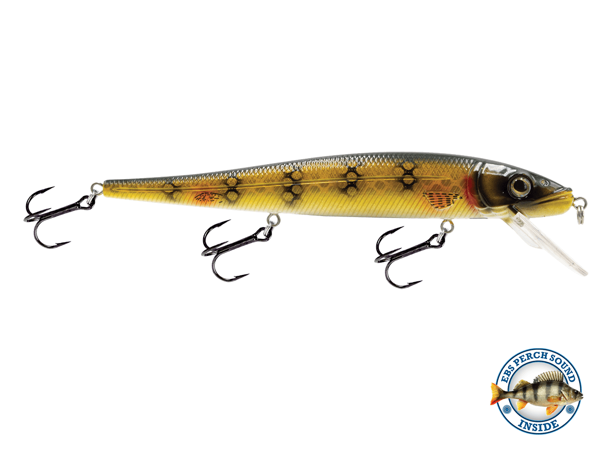 Livingston Lures Jerkbaits Natural Perch / Perch Sound Walleye Jerkbait 136
