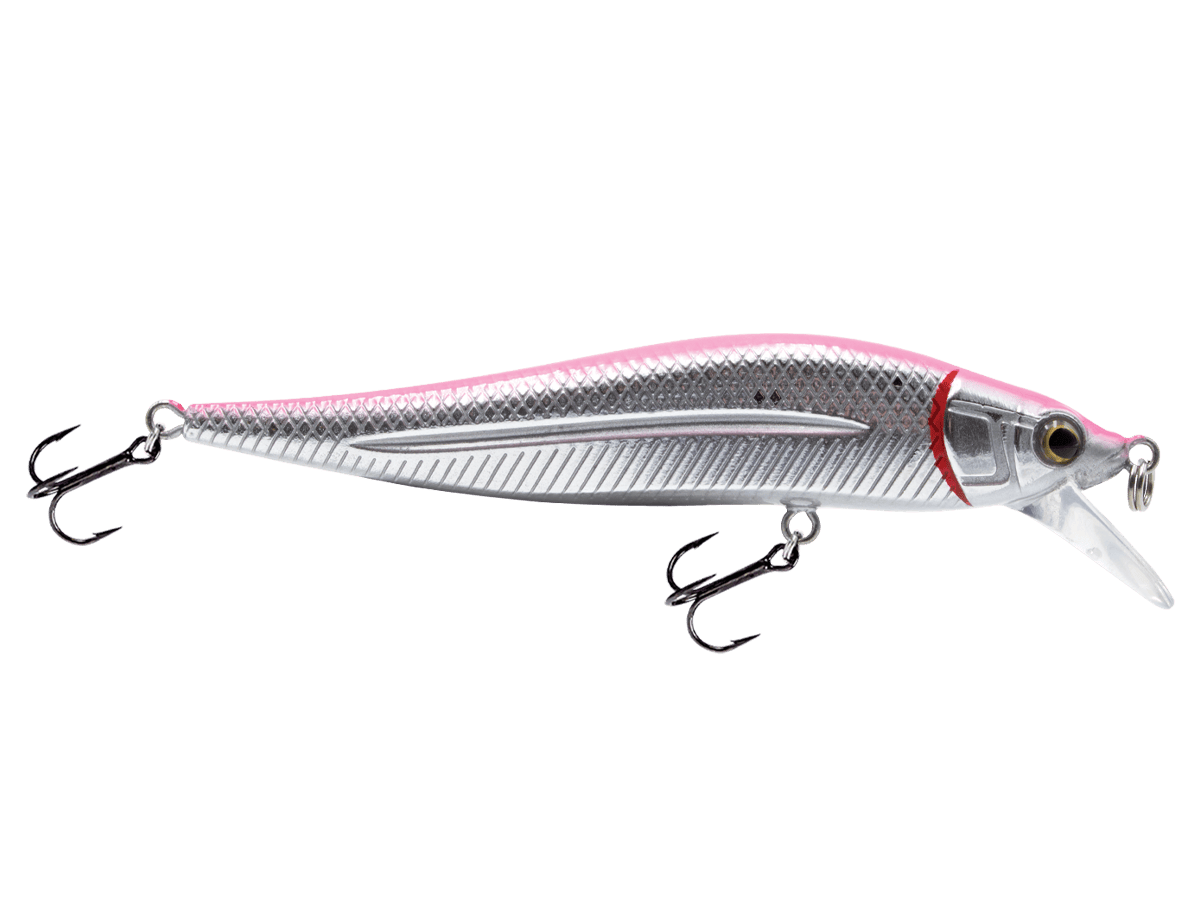 Livingston Lures Jerkbaits Pink Back Chrome Belly Jerkmaster Jr. SW