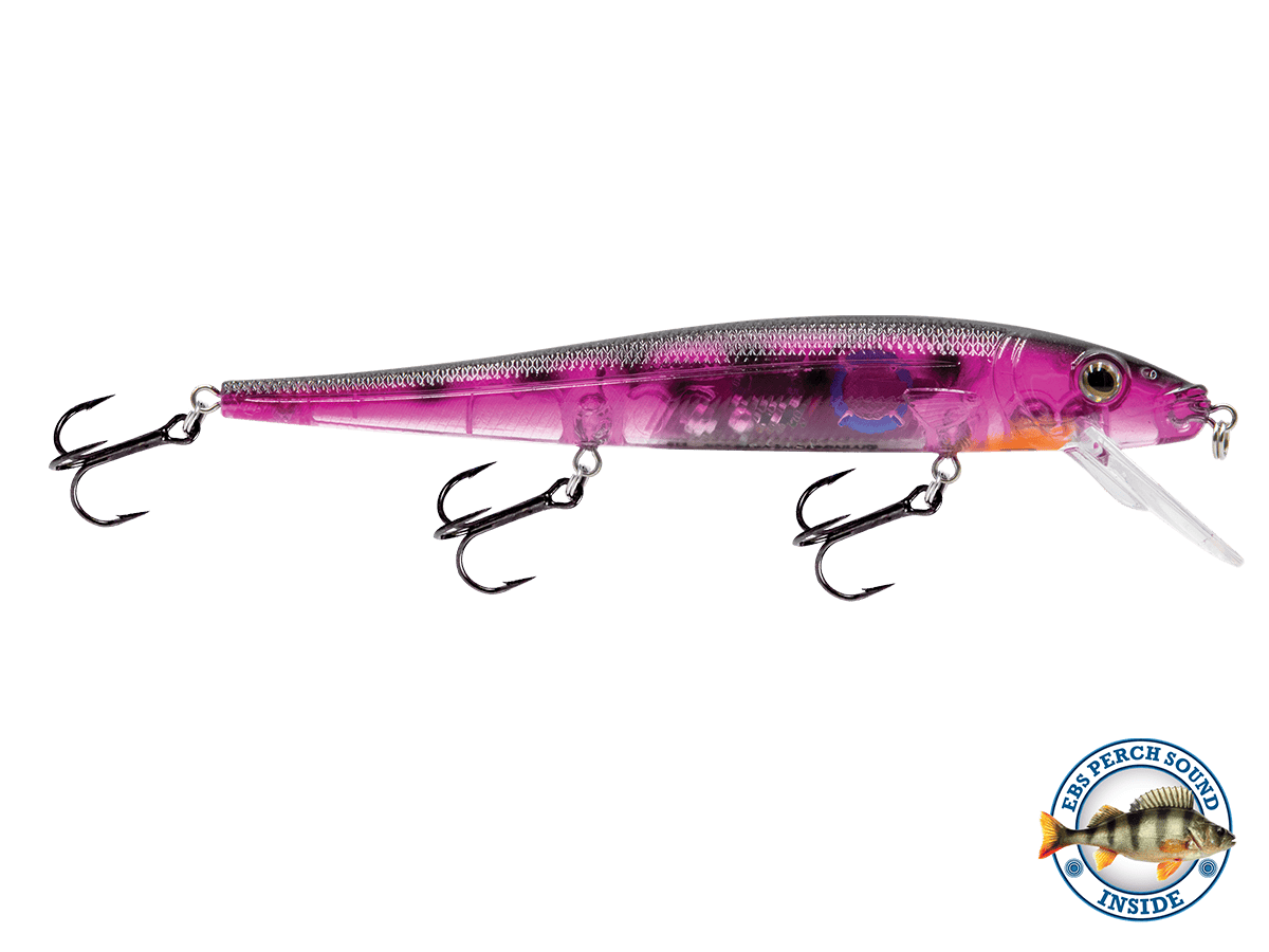 Livingston Lures Jerkbaits Purple Phantom / Perch Sound Walleye Jerkbait 136