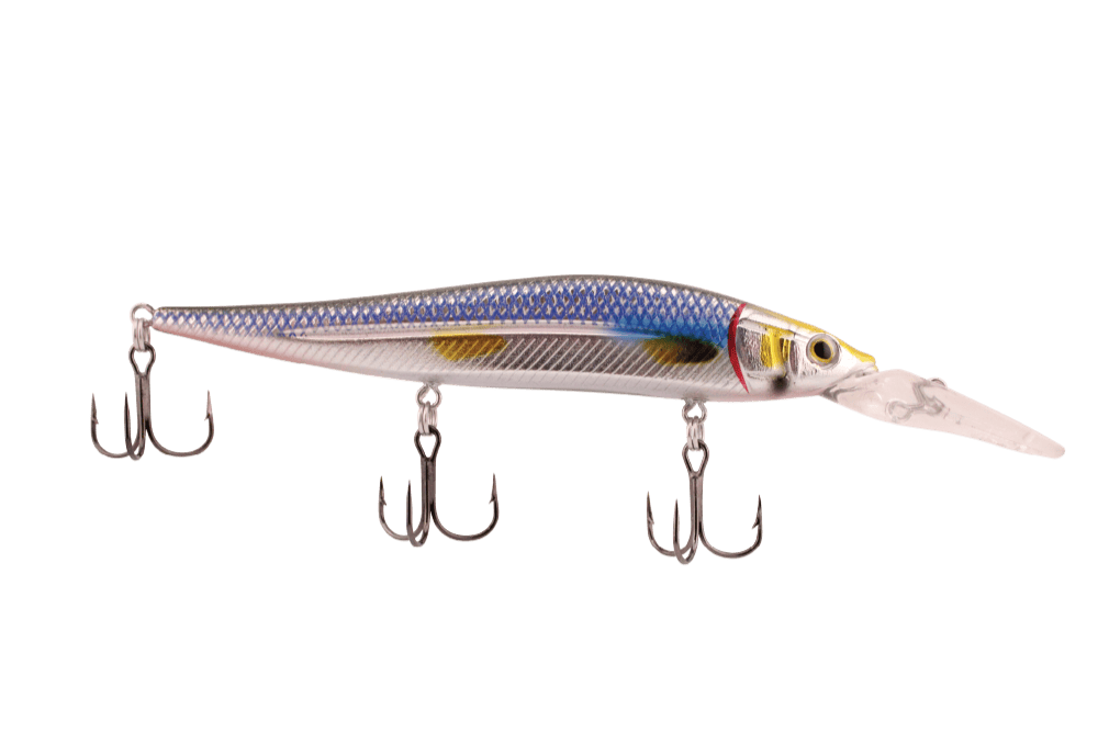 Livingston Lures Jerkbaits Rainbow Smelt Jerkmaster Deep Plus (Jerkmaster 121 DP)