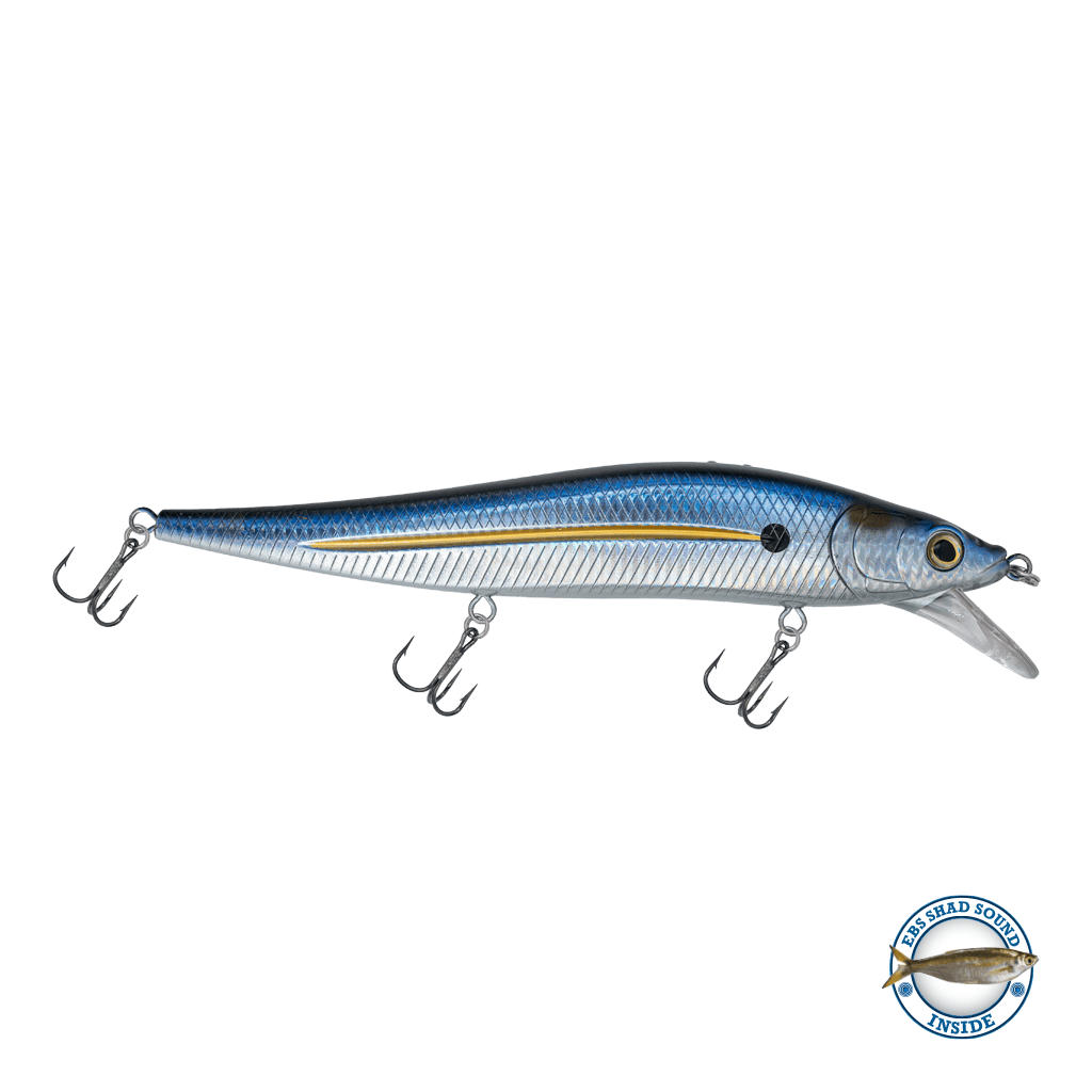 Livingston Lures Jerkbaits Threadfin Shad / Shad sound Jerkmaster 10"