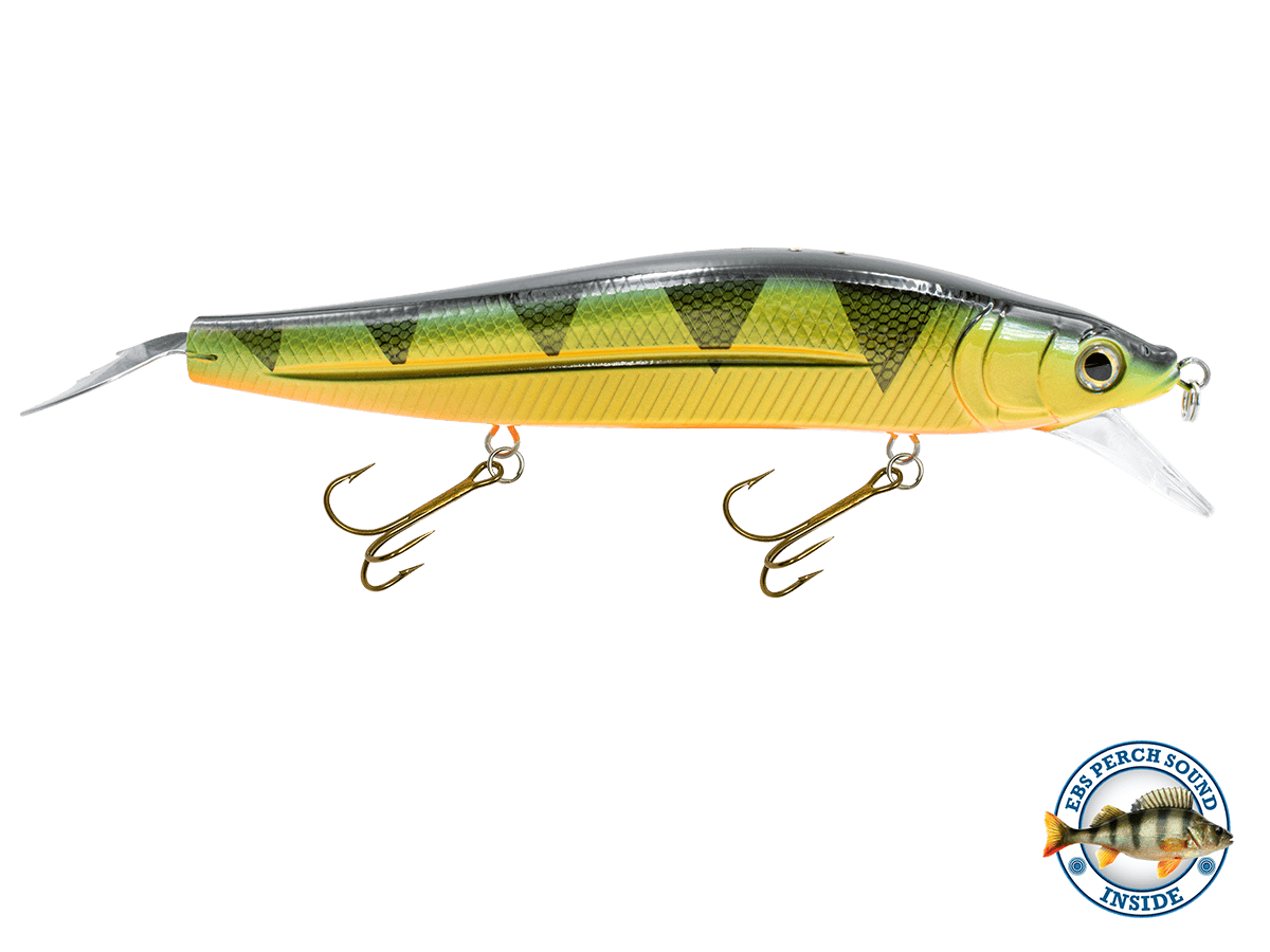 Livingston Lures Jerkbaits Yellow Perch / Perch Sound Flipper (Standard Rise 105G)