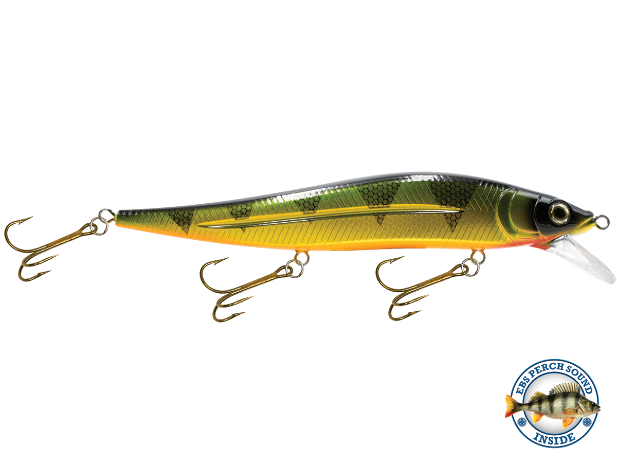 Livingston Lures Jerkbaits Yellow Perch / Perch Sound Jerkmaster 10"