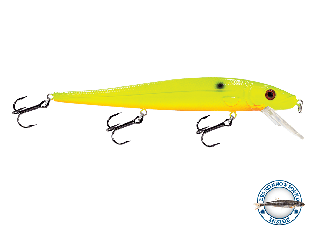 Livingston Lures Jerkbaits Yellow Sunrise / Minnow Sound Walleye Jerkbait 136